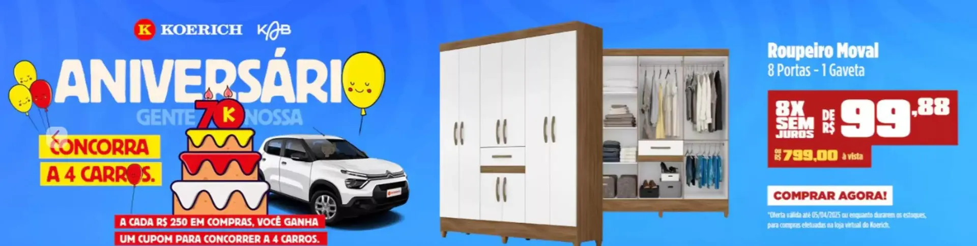 Encarte de Ofertas Lojas Koerich 4 de abril até 4 de maio 2025 - Pagina 6