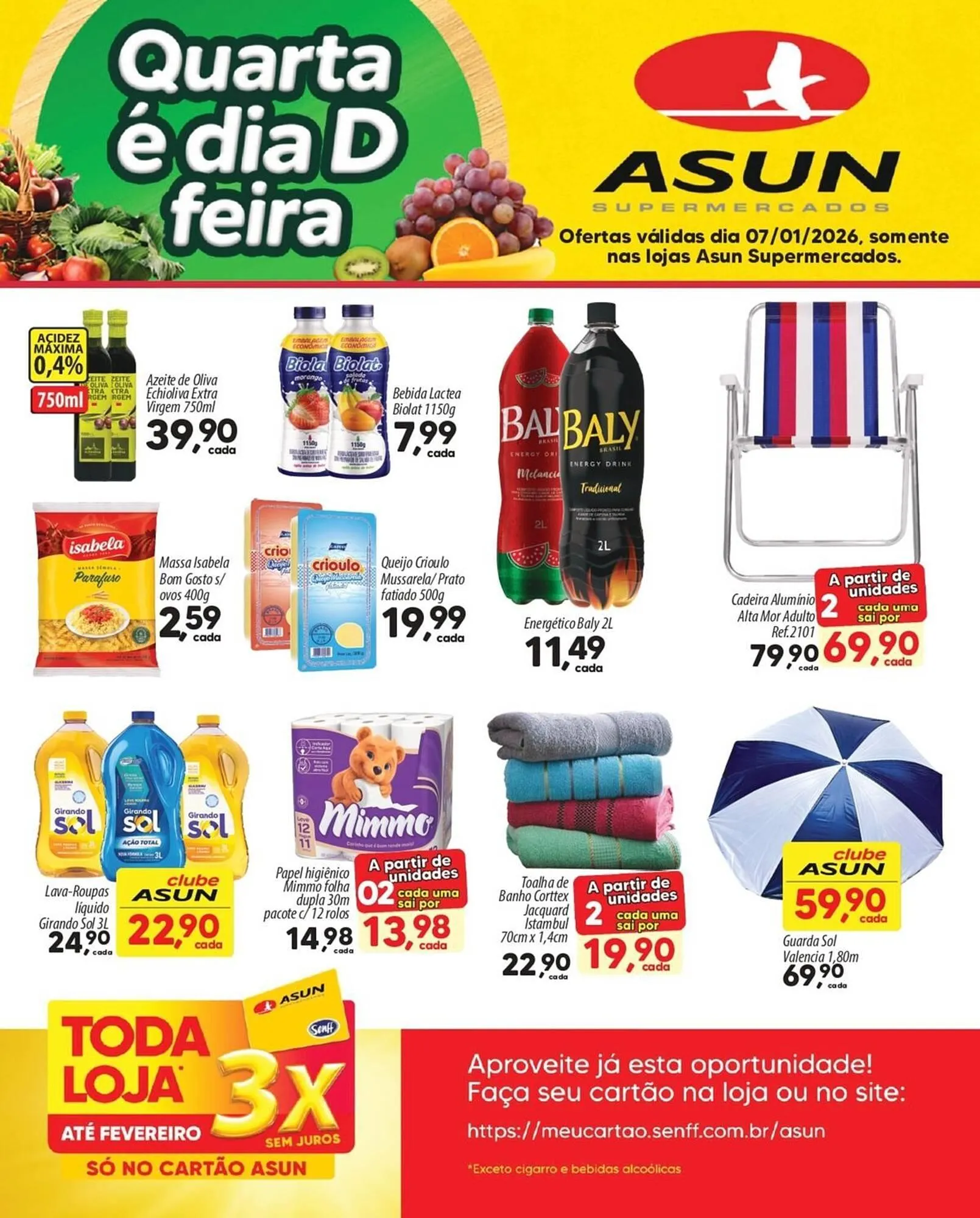 Encarte de Encarte Asun 7 de janeiro até 7 de janeiro 2026 - Pagina 1