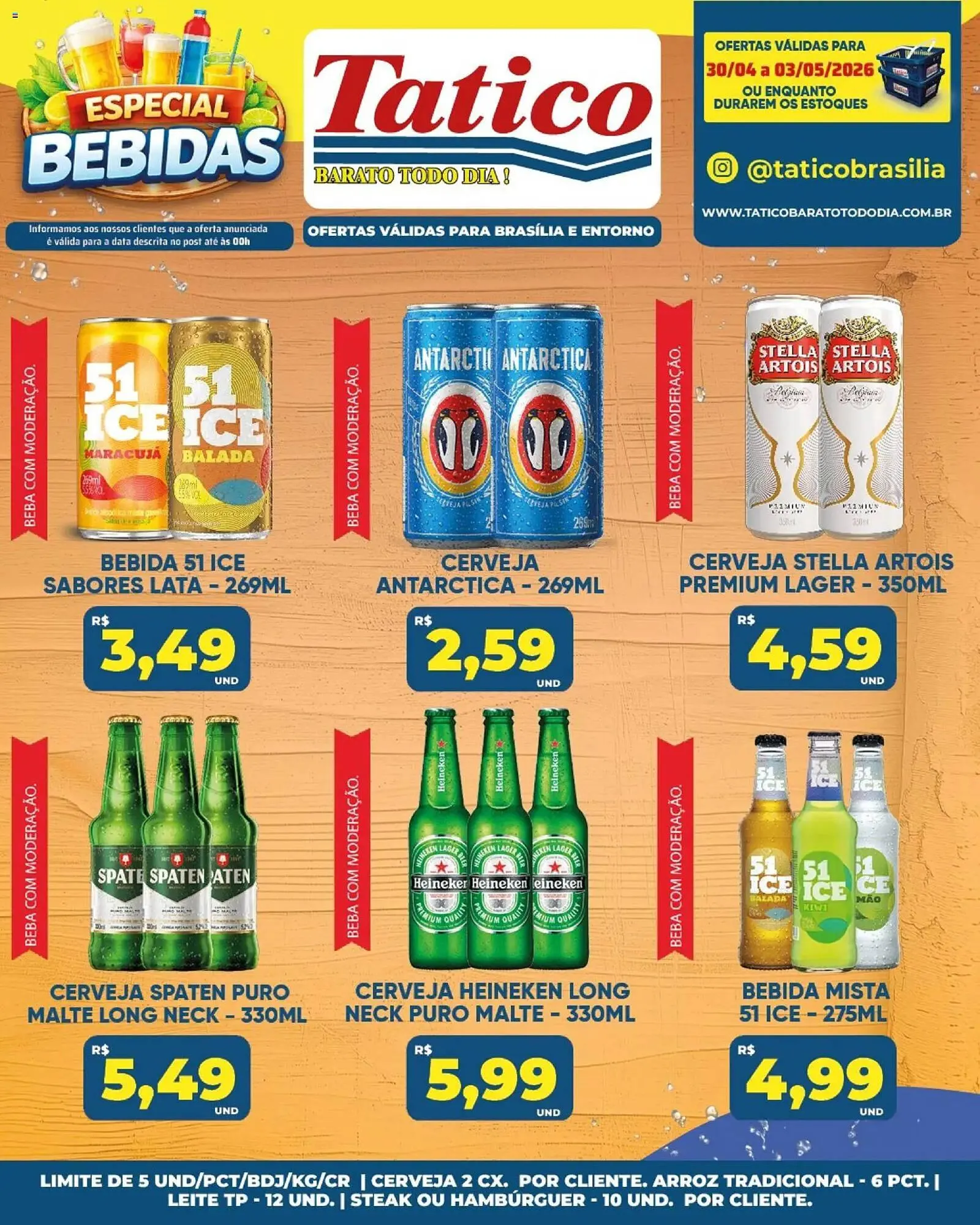 Encarte de Tabloide Tatico 30 de abril até 1 de maio 2026 - Pagina 28