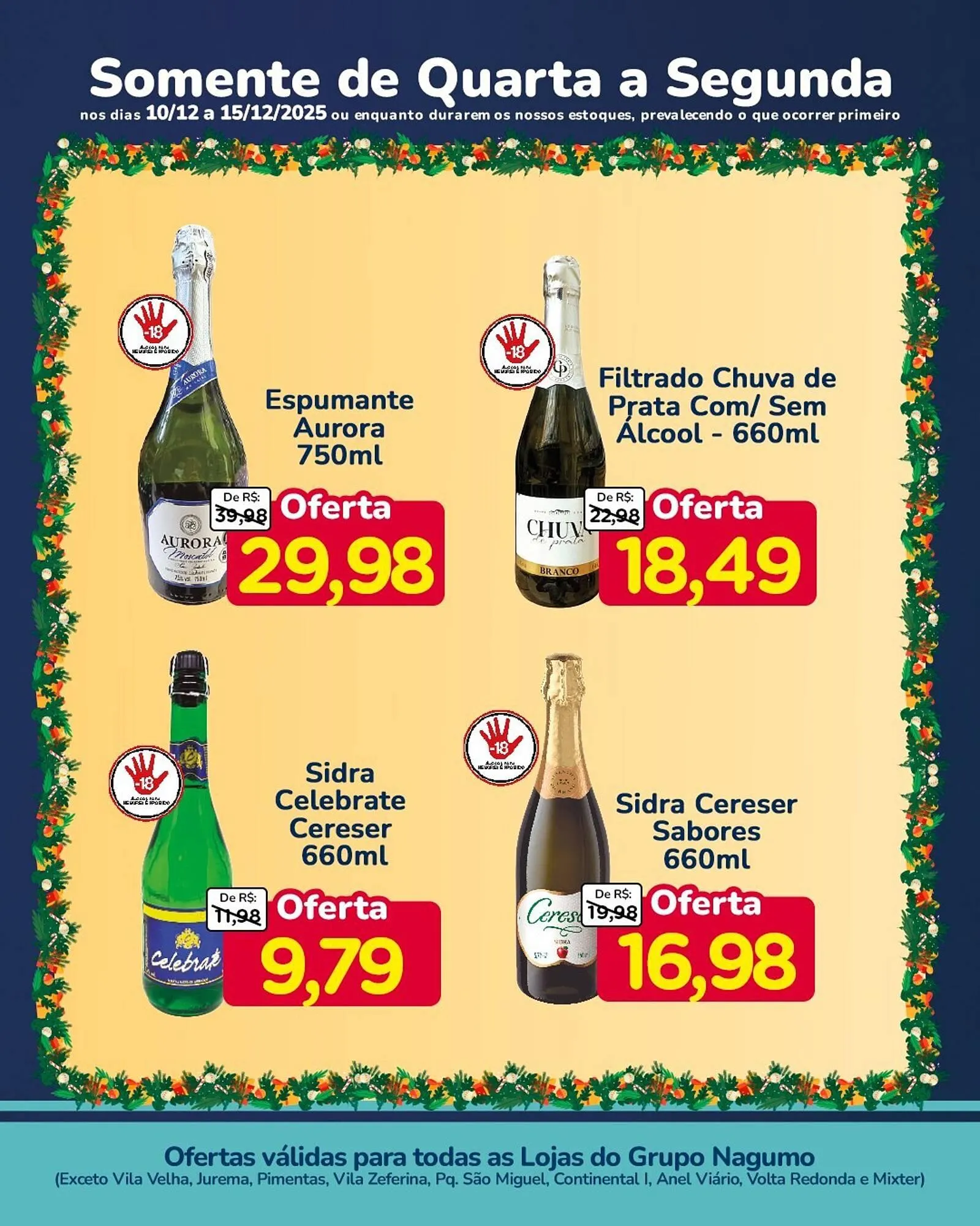 Encarte de Folheto Nagumo 10 de dezembro até 15 de dezembro 2025 - Pagina 5