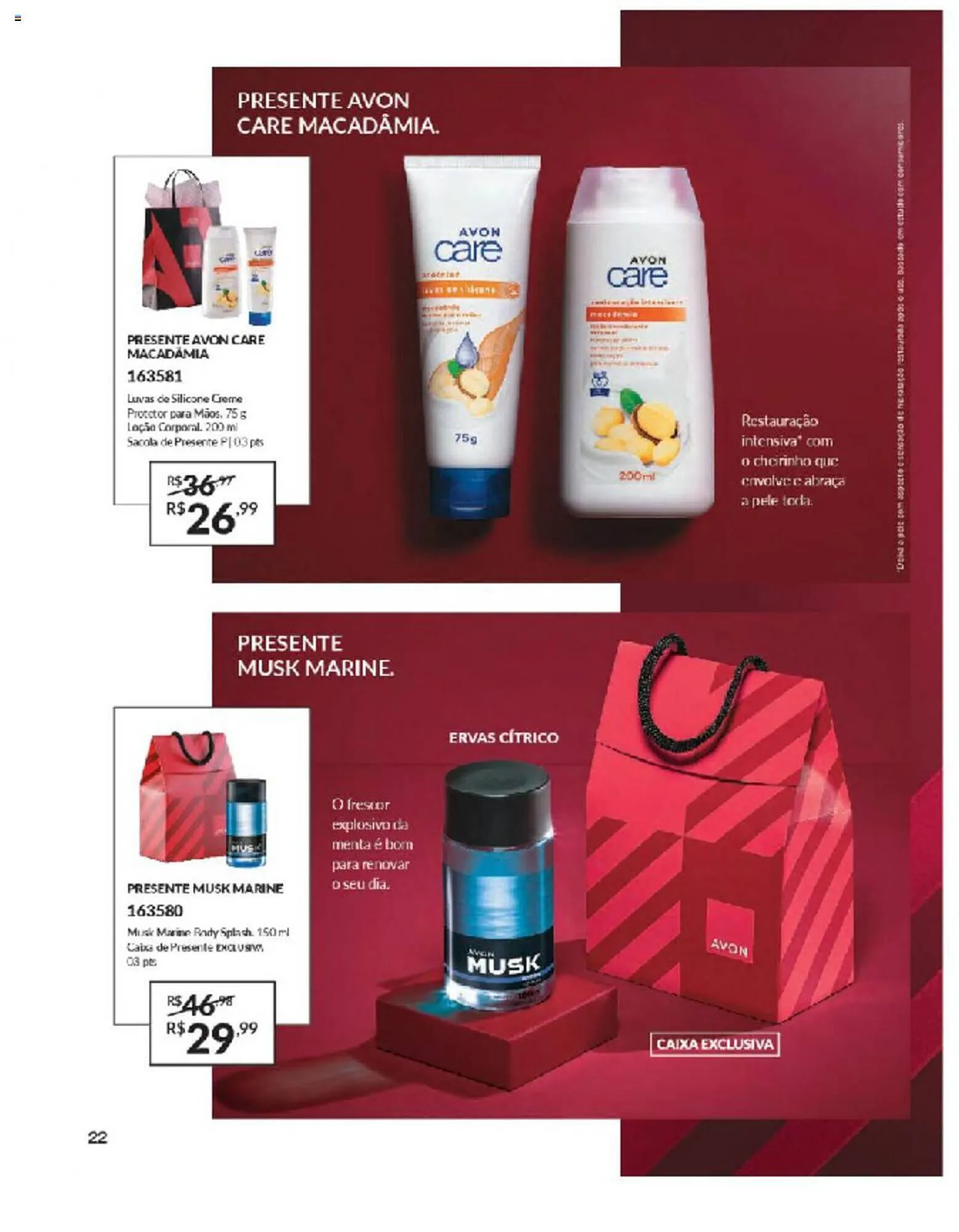 Encarte de Catálogo Avon 10 de abril até 8 de maio 2024 - Pagina 22