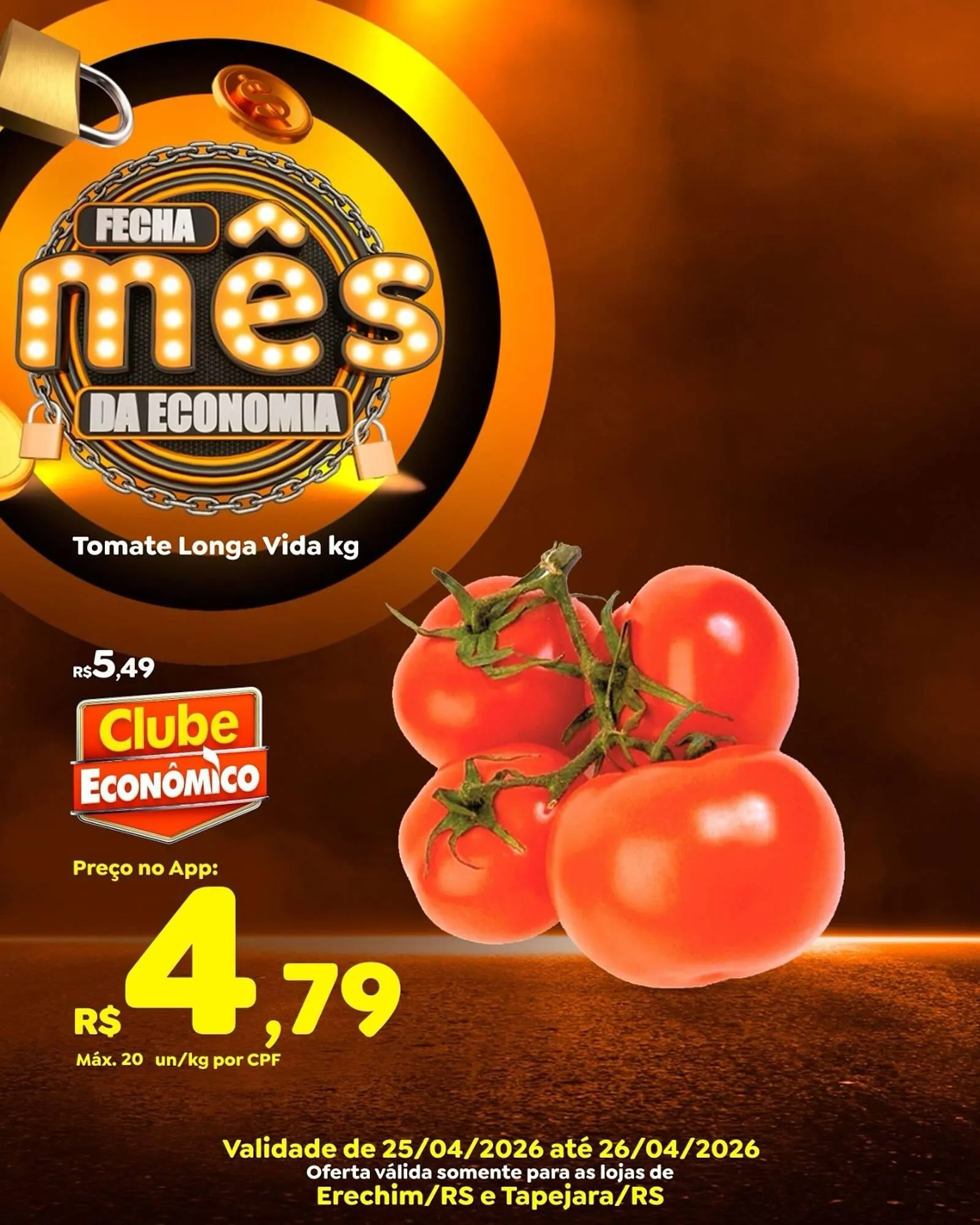 Encarte de Catálogo Econômico Atacadão 25 de abril até 26 de abril 2026 - Pagina 1