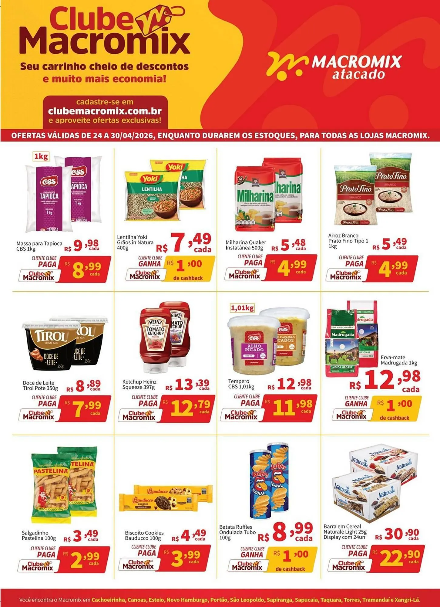 Encarte de Catálogo Macromix Atacado 24 de abril até 30 de abril 2026 - Pagina 1