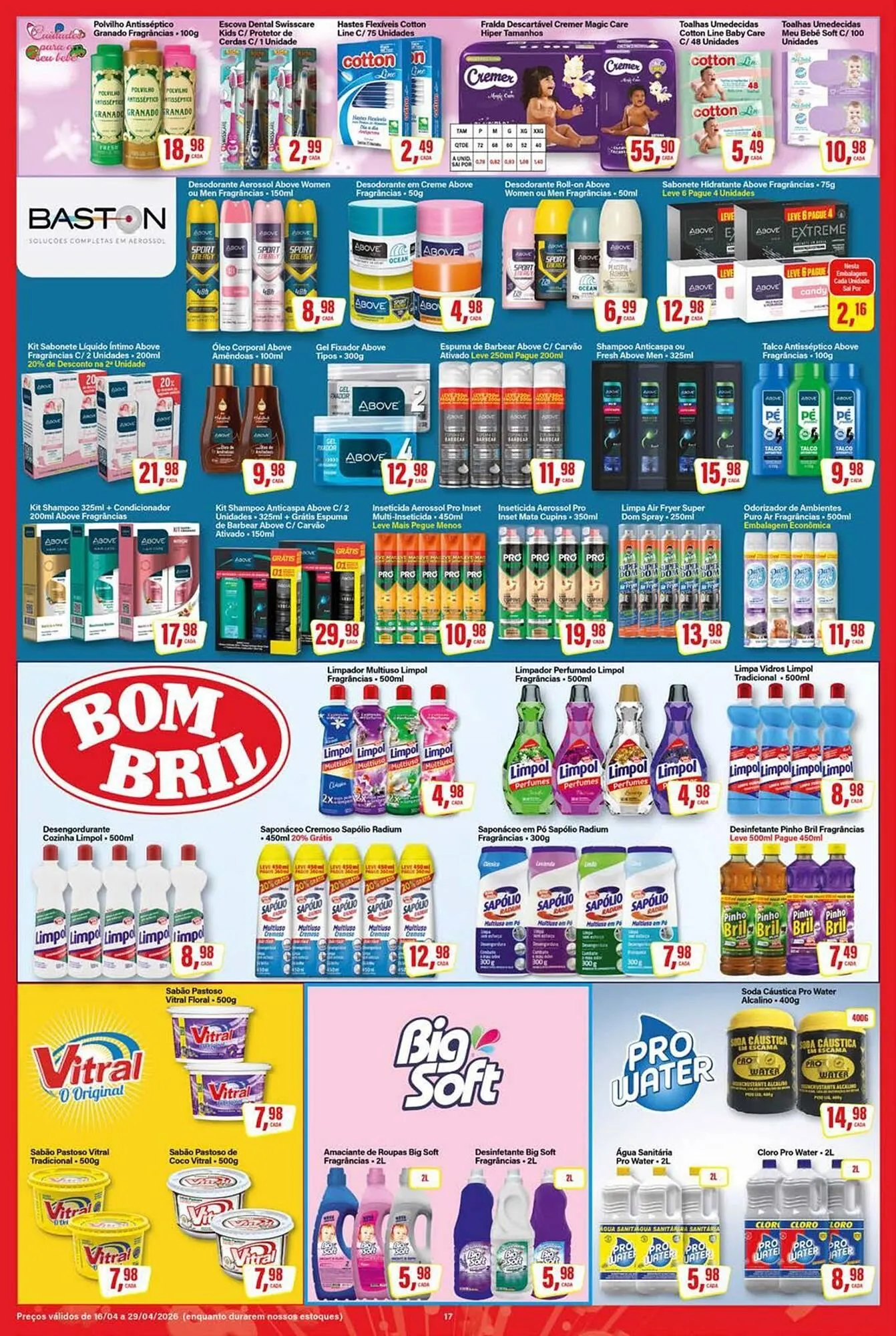 Encarte de Encarte Rede Supermarket 16 de abril até 29 de abril 2026 - Pagina 17