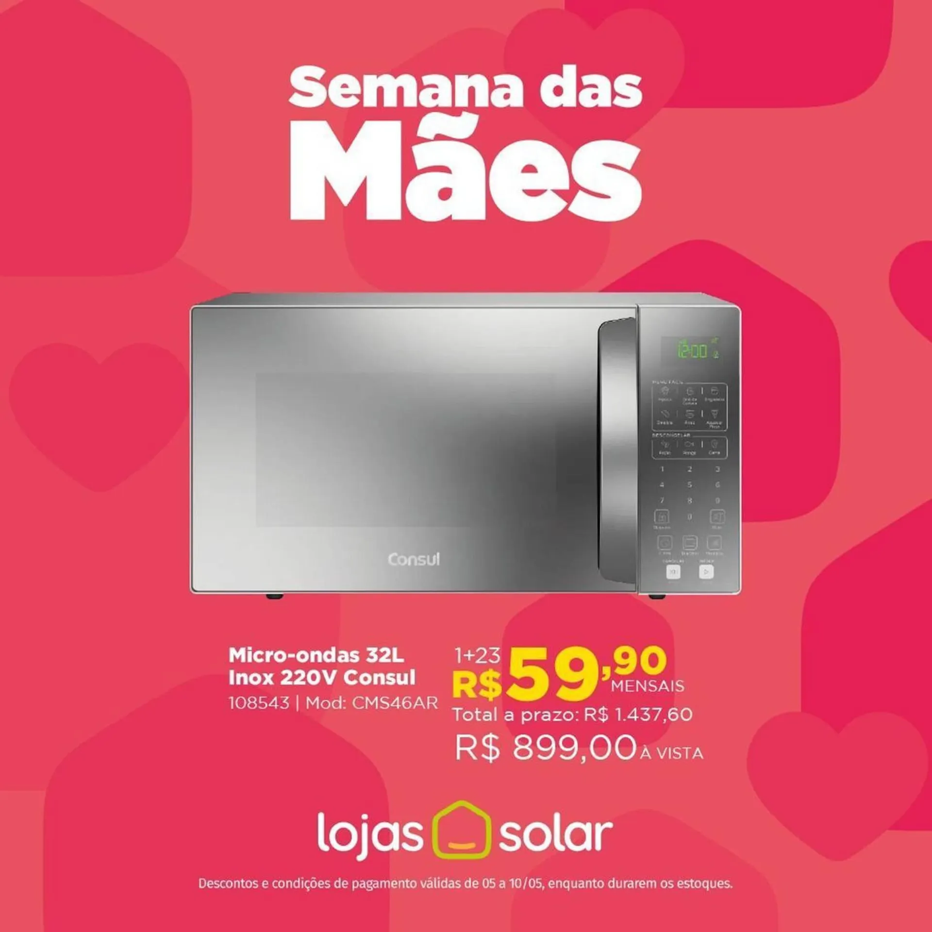 Encarte de Catálogo Lojas Solar 6 de maio até 10 de maio 2025 - Pagina 3