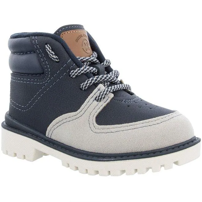 Bota Coturno Molekinho Special Concept Camurça Marinho