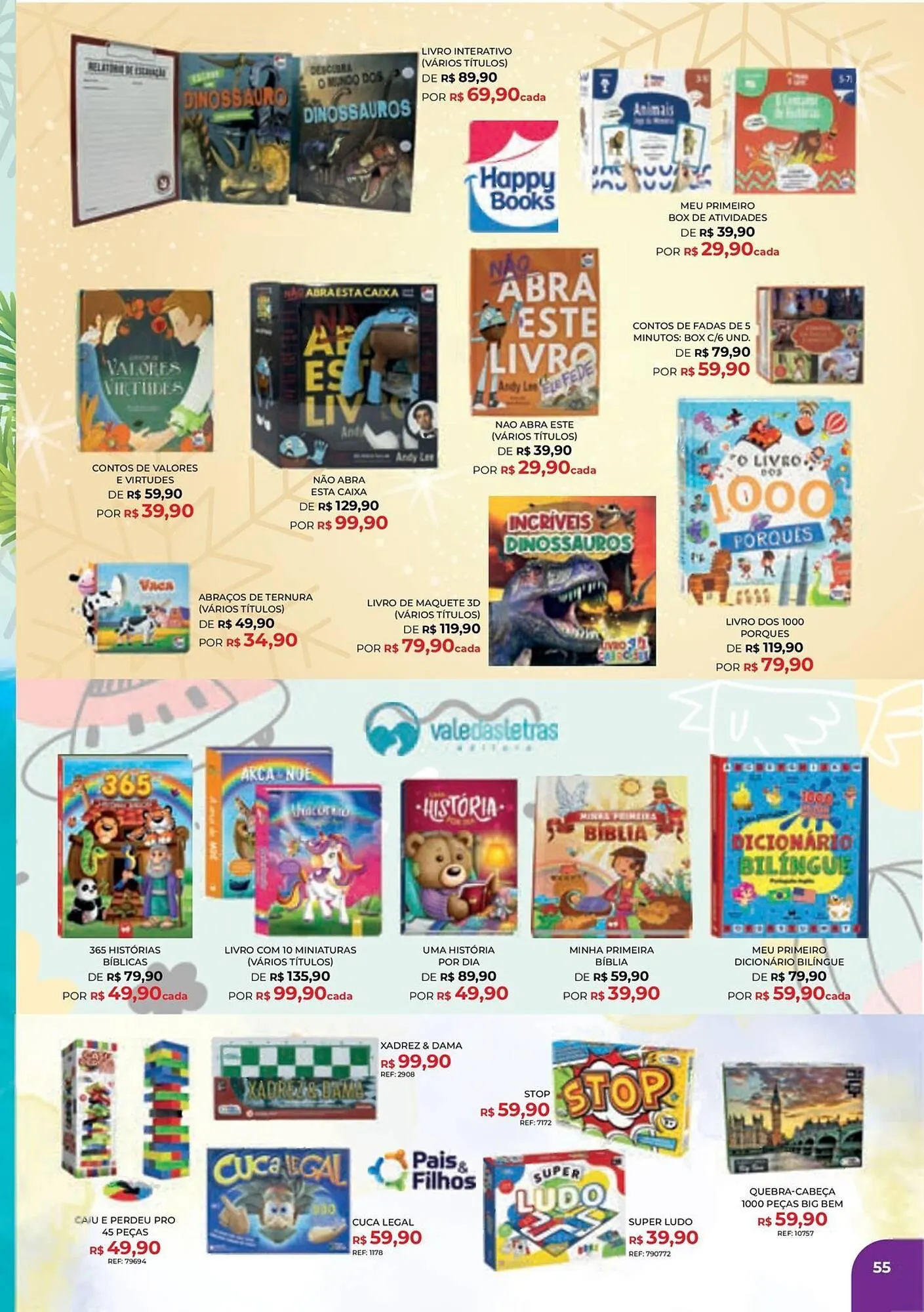Encarte de Catálogo Livraria Leitura 3 de novembro até 28 de dezembro 2025 - Pagina 55