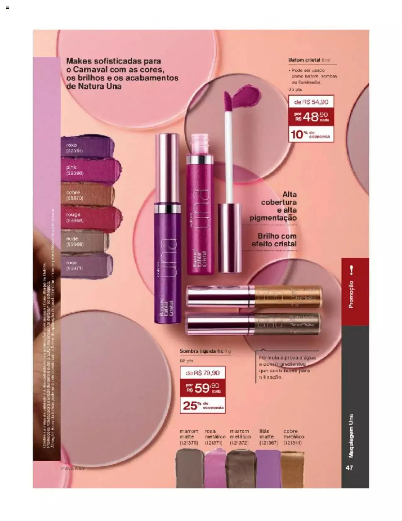 Encarte de Natura - Ciclo 02/2024 1 de fevereiro até 3 de fevereiro 2024 - Pagina 47