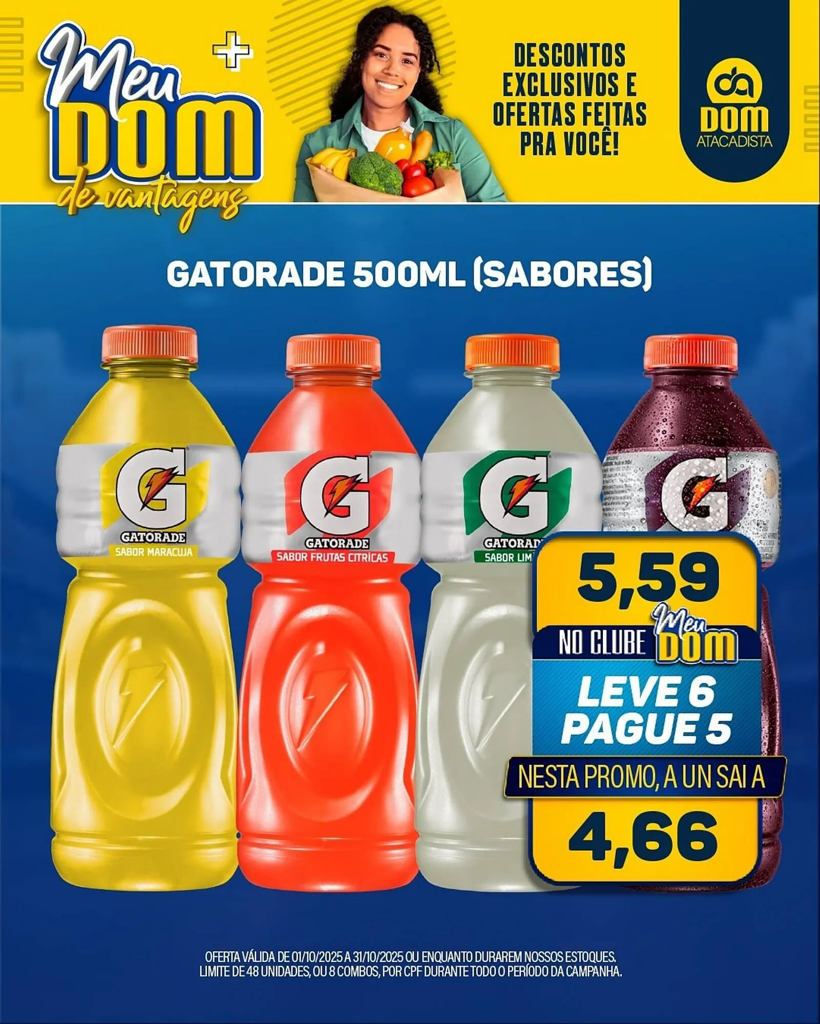 Encarte de Encarte Dom Atacadista 6 de outubro até 15 de outubro 2025 - Pagina 4