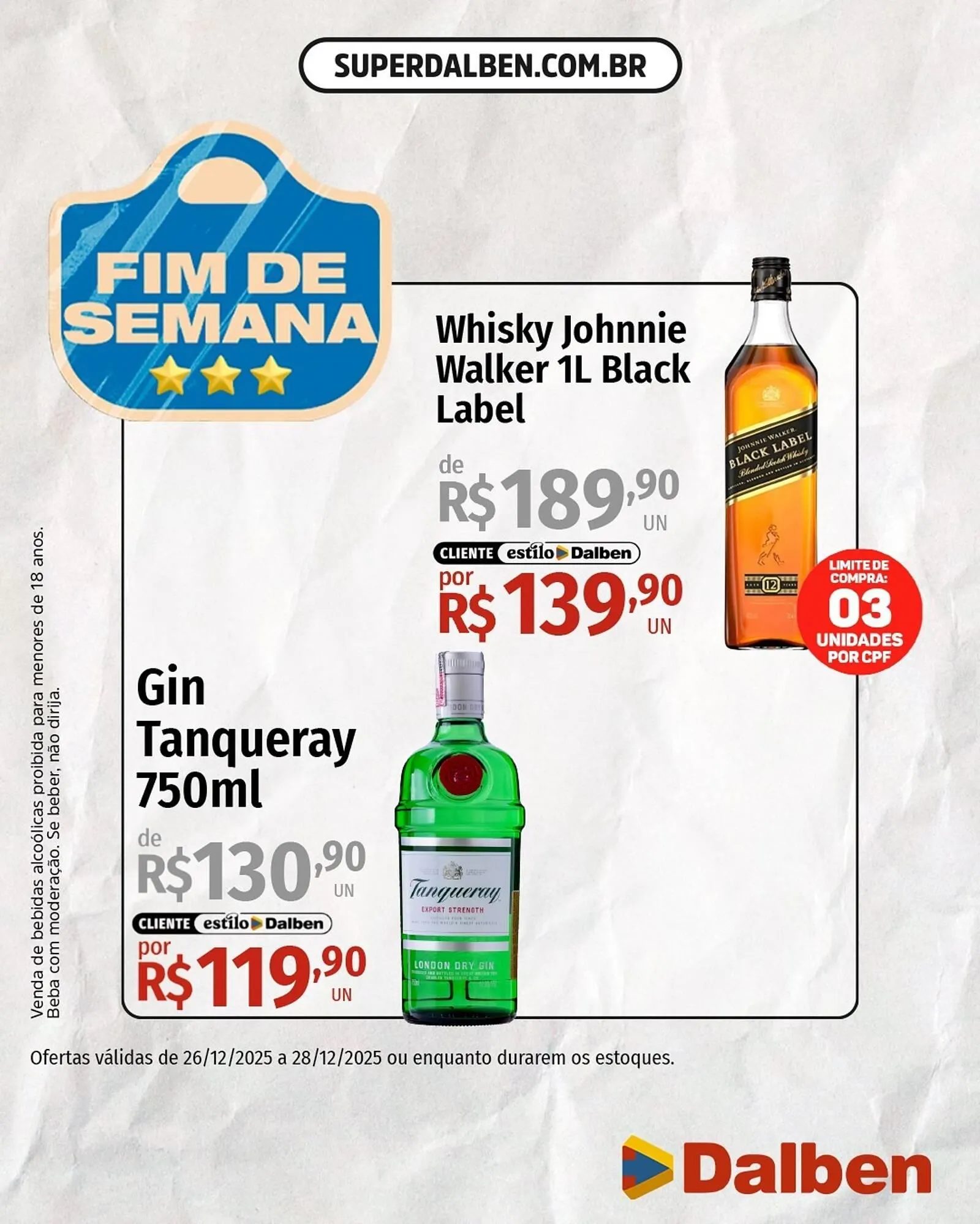 Encarte de Catálogo Supermercado Dalben 26 de dezembro até 28 de dezembro 2025 - Pagina 3
