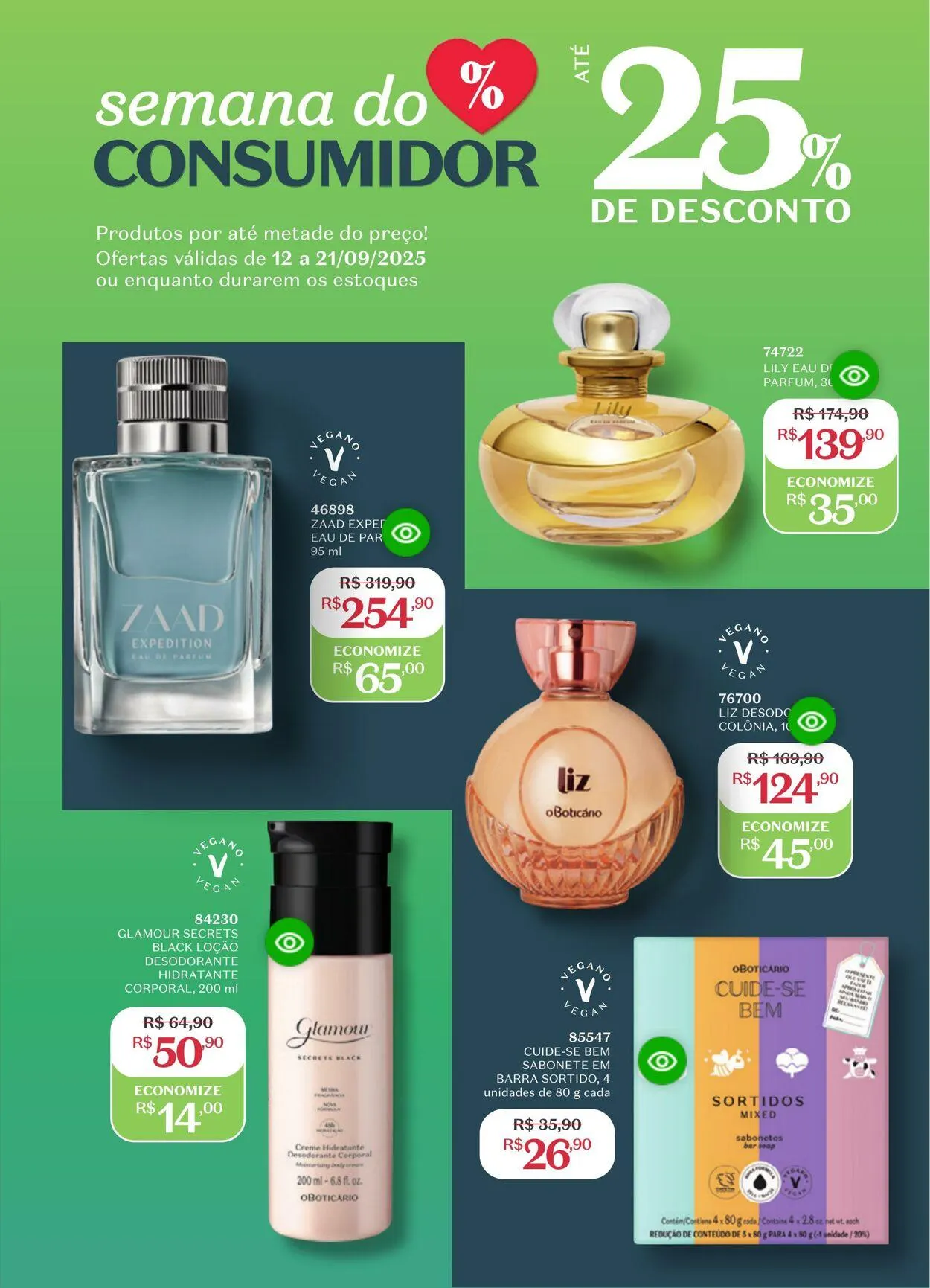 Encarte de O Boticario 1 de setembro até 22 de setembro 2025 - Pagina 196