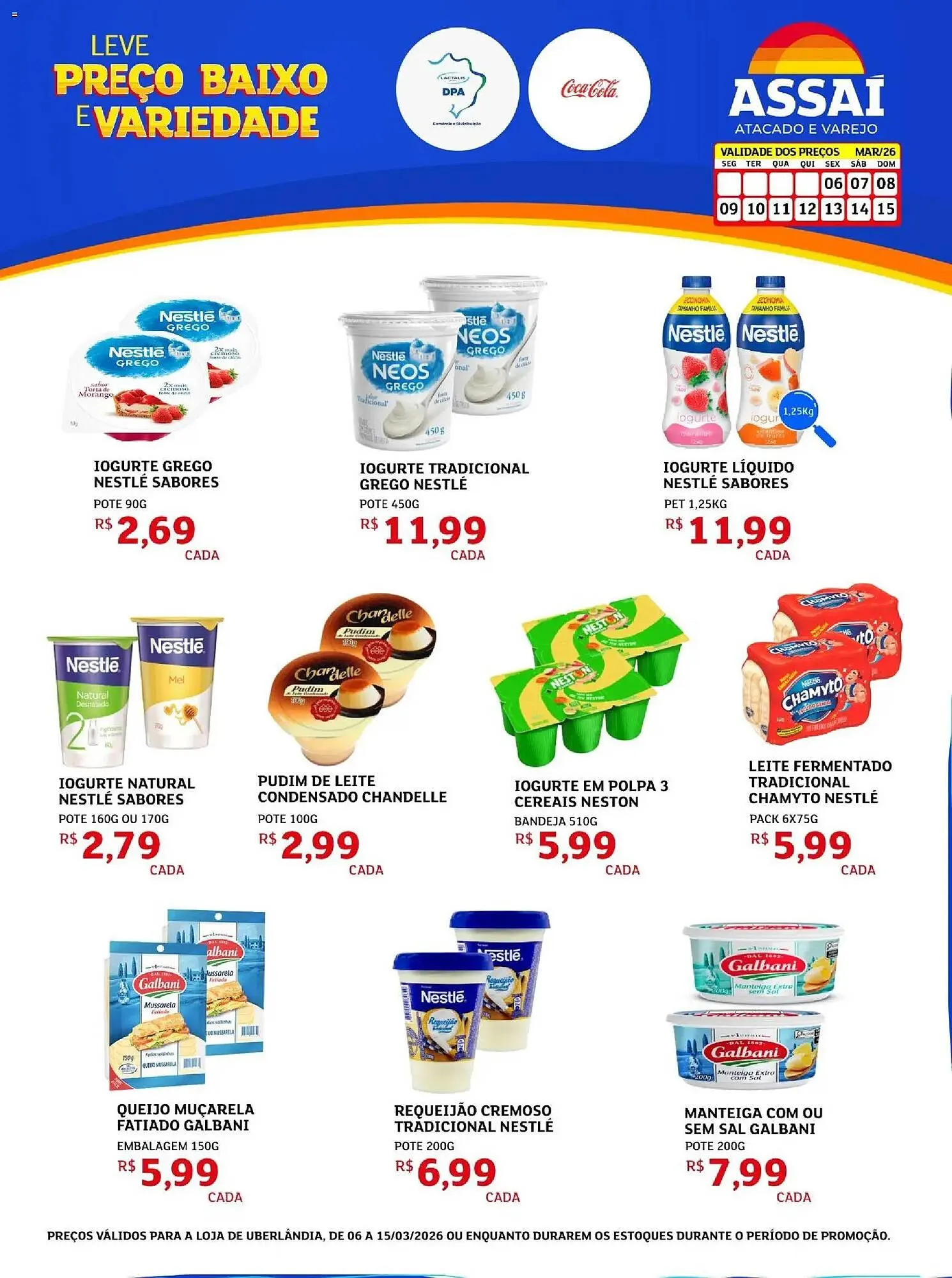 Encarte de Encarte Assaí Atacadista 6 de março até 15 de março 2026 - Pagina 1