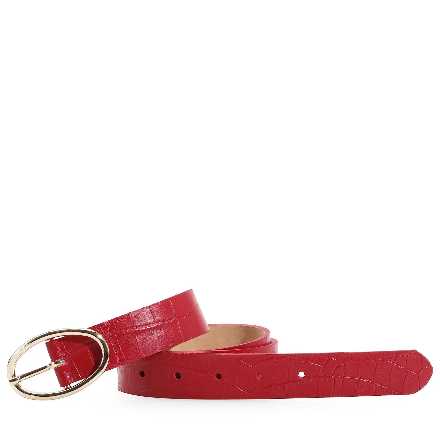 Cinto Croco Vermelho