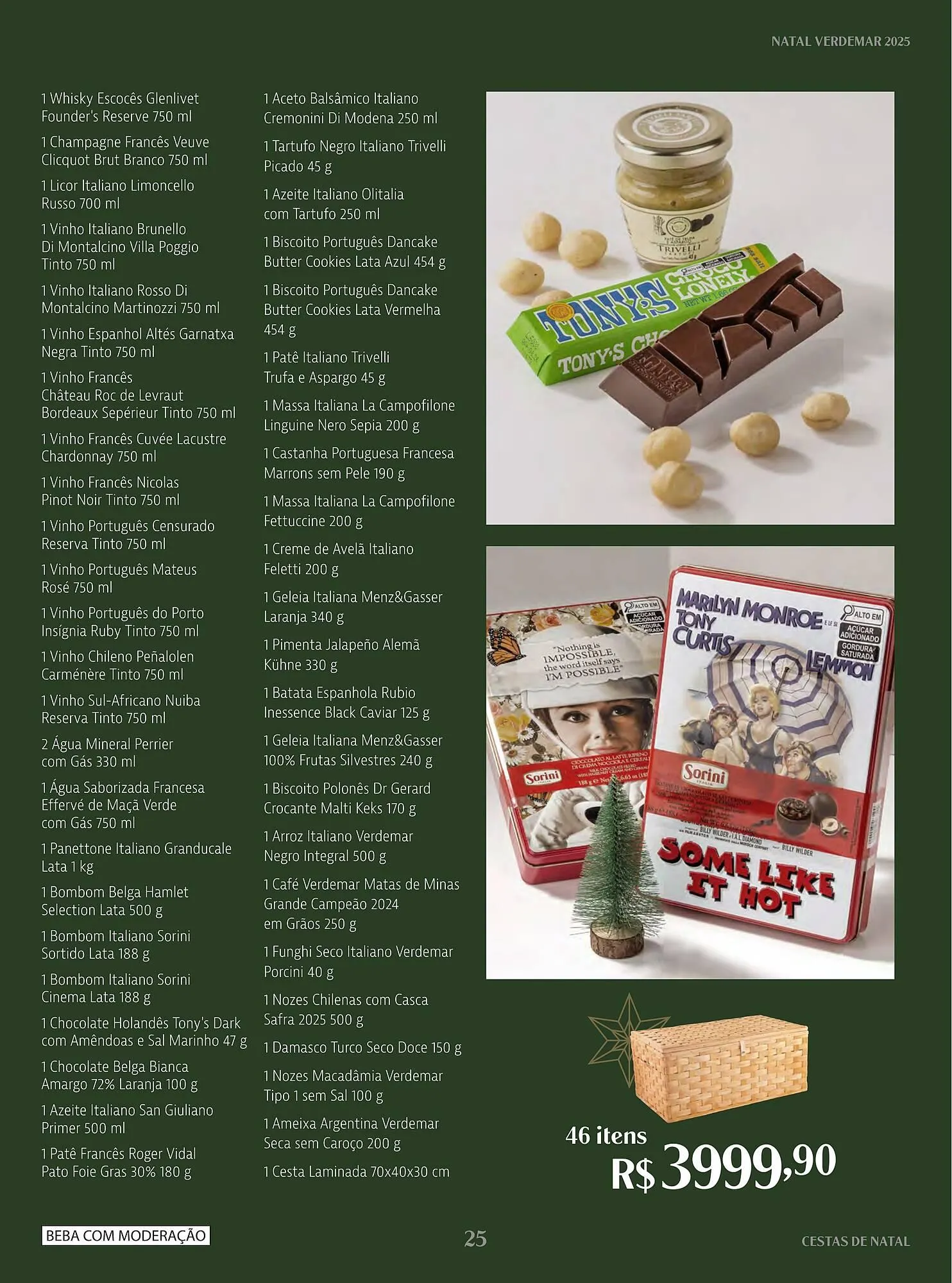 Encarte de Catálogo Verdemar Supermercado 1 de dezembro até 25 de dezembro 2025 - Pagina 25