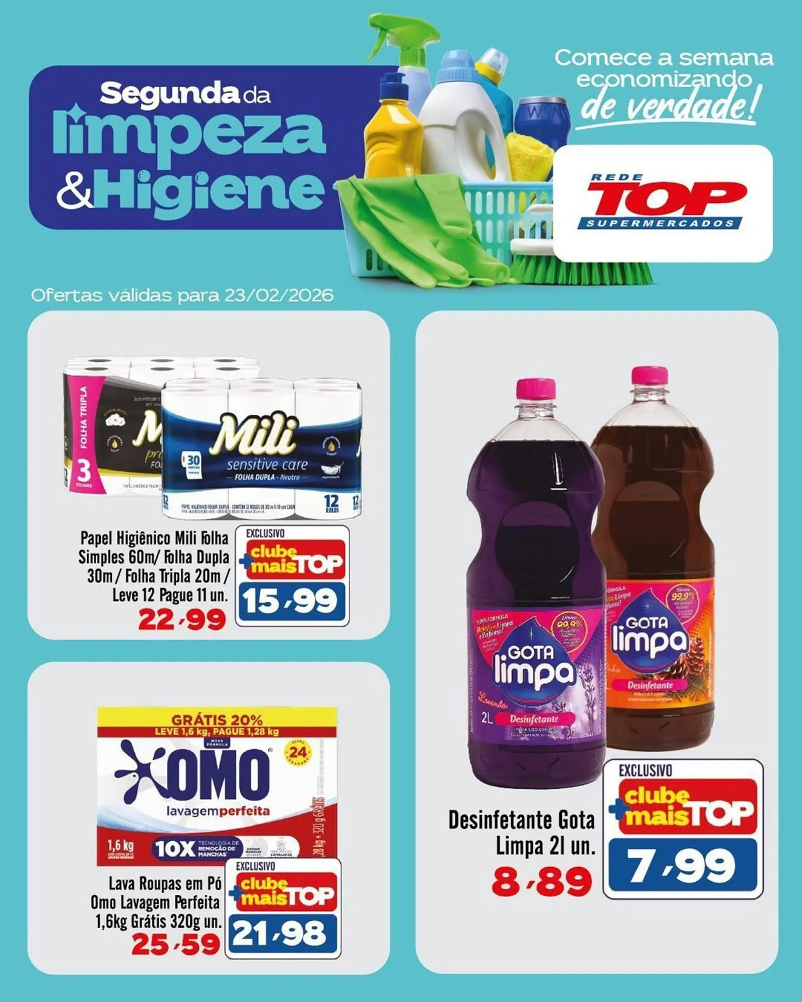 Encarte de Encarte Rede Top 23 de fevereiro até 26 de fevereiro 2026 - Pagina 7