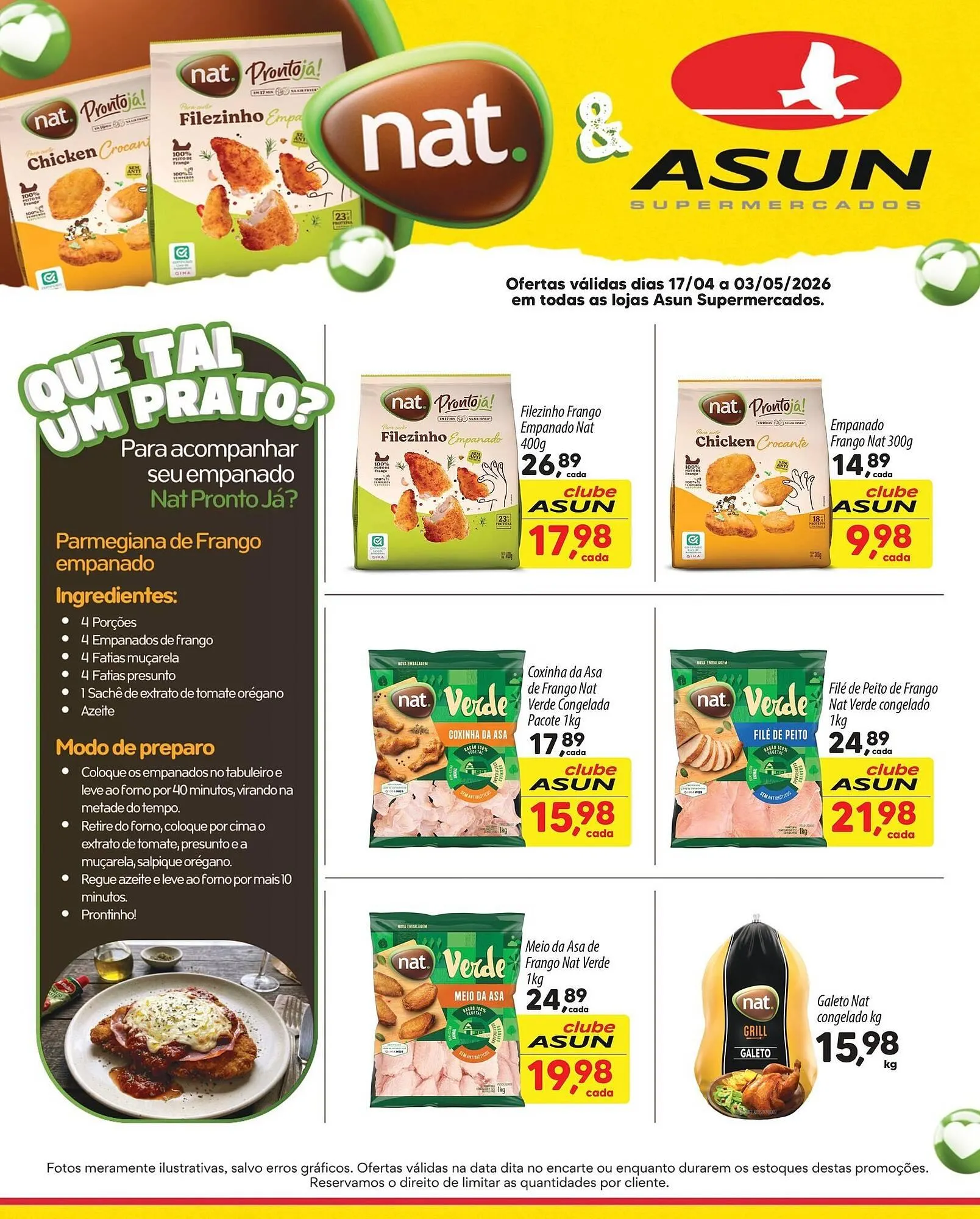 Encarte de Encarte Asun 17 de abril até 3 de maio 2026 - Pagina 1