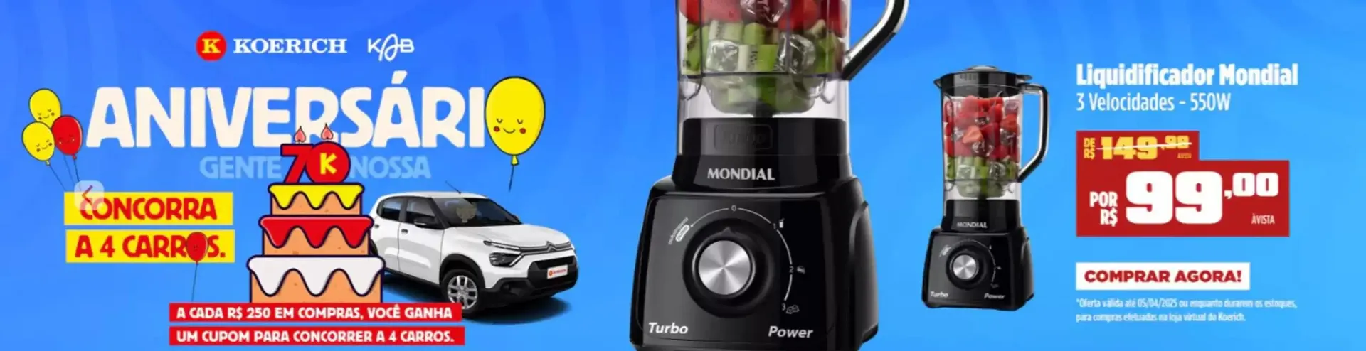 Encarte de Ofertas Lojas Koerich 4 de abril até 4 de maio 2025 - Pagina 8