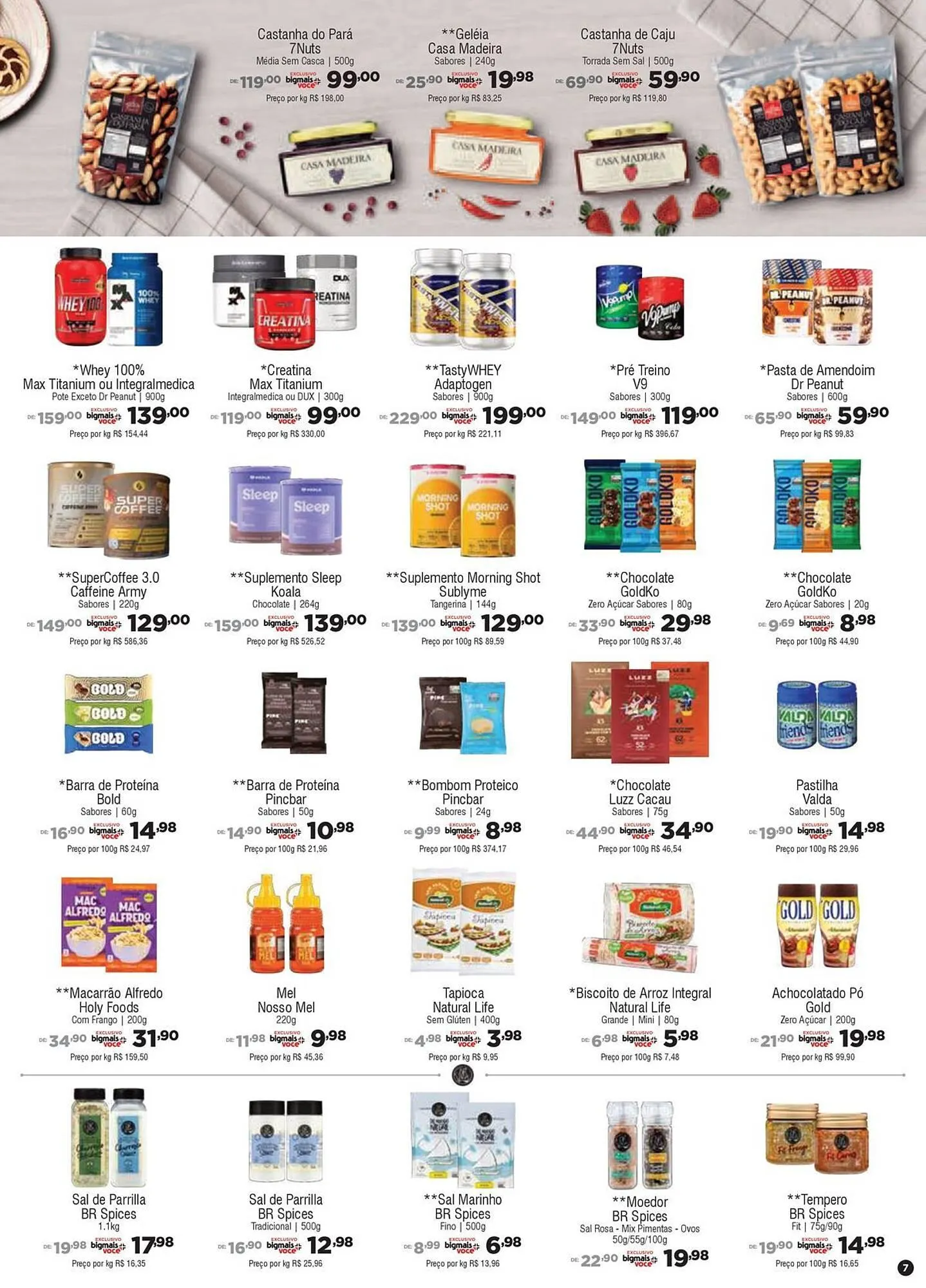 Encarte de Catálogo Big Mais Supermercados 25 de agosto até 7 de dezembro 2025 - Pagina 7