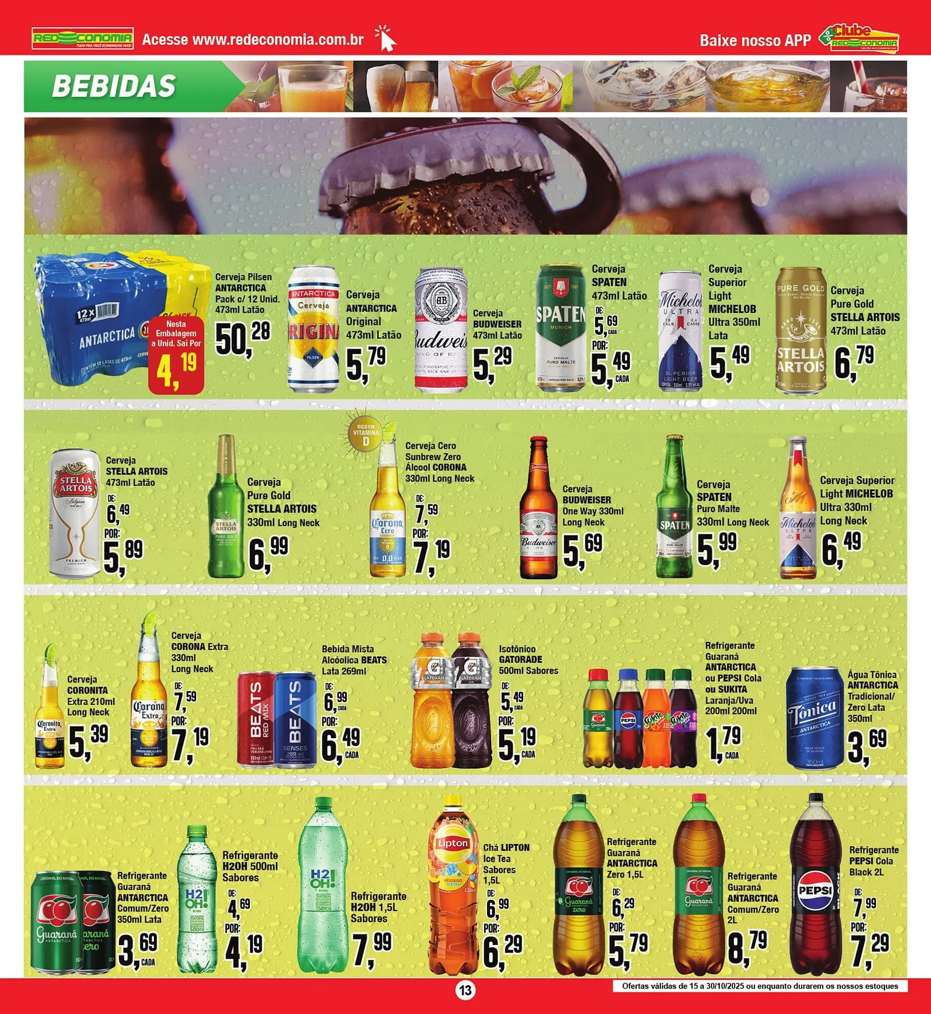 Encarte de Encarte Rede Economia 15 de outubro até 30 de outubro 2025 - Pagina 13