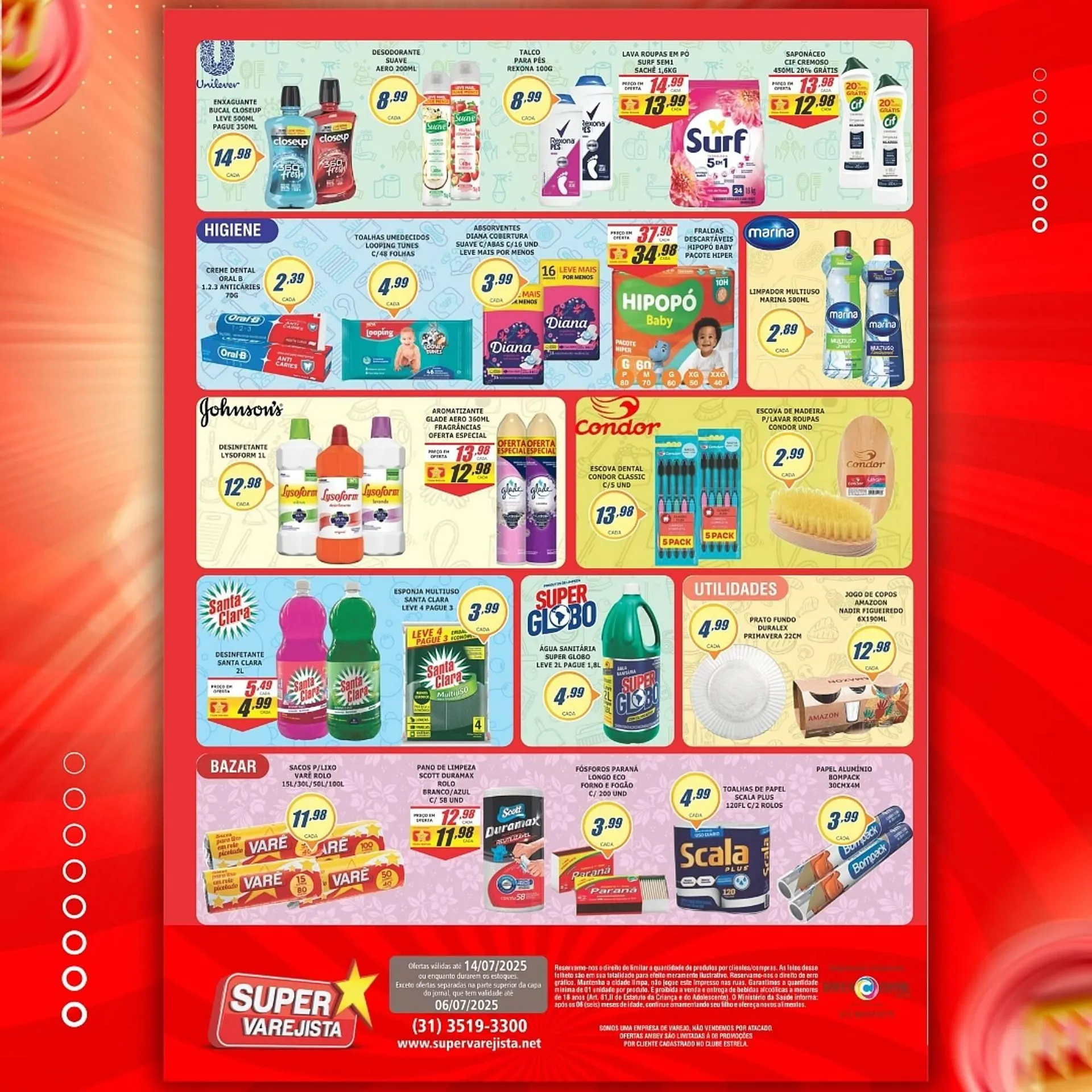 Encarte de Catálogo Super Varejista 3 de julho até 6 de julho 2025 - Pagina 4