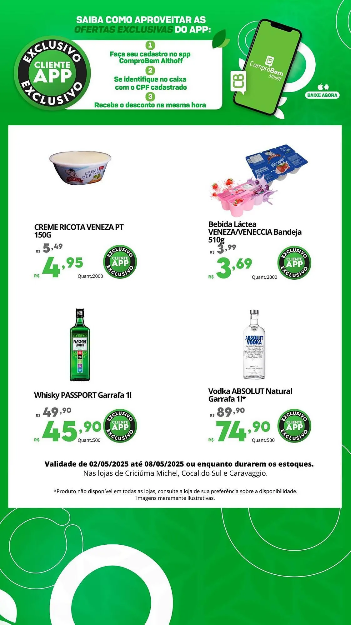 Encarte de Catálogo Althoff Supermercados 2 de maio até 8 de maio 2025 - Pagina 8