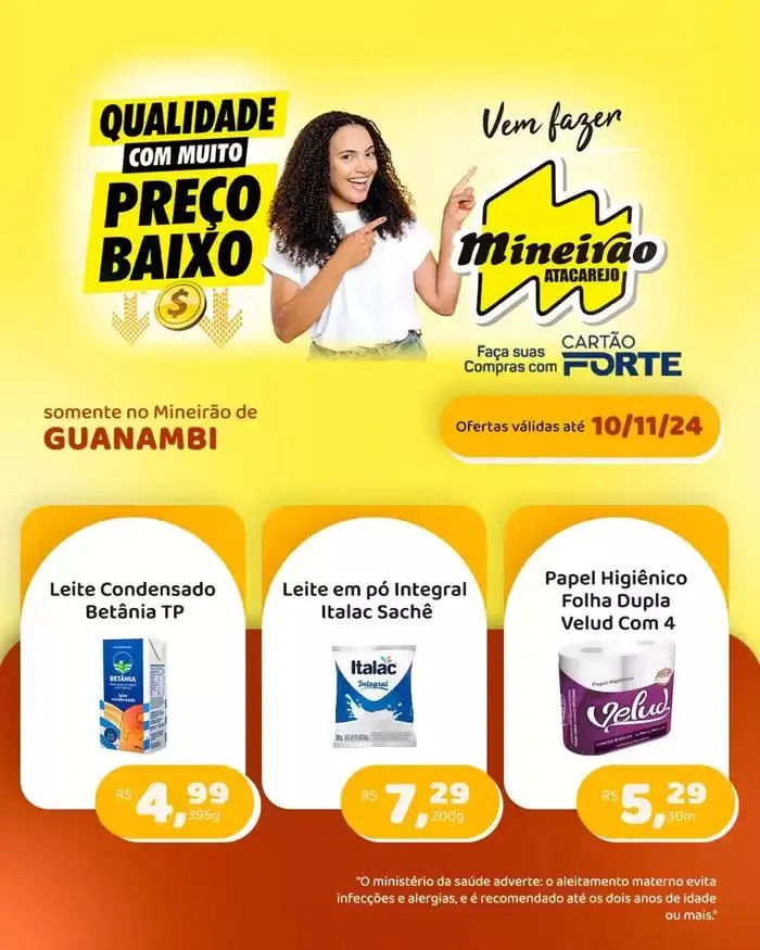 Encarte de Ofertas Mineirão Atacarejo 5 de novembro até 10 de novembro 2024 - Pagina 6