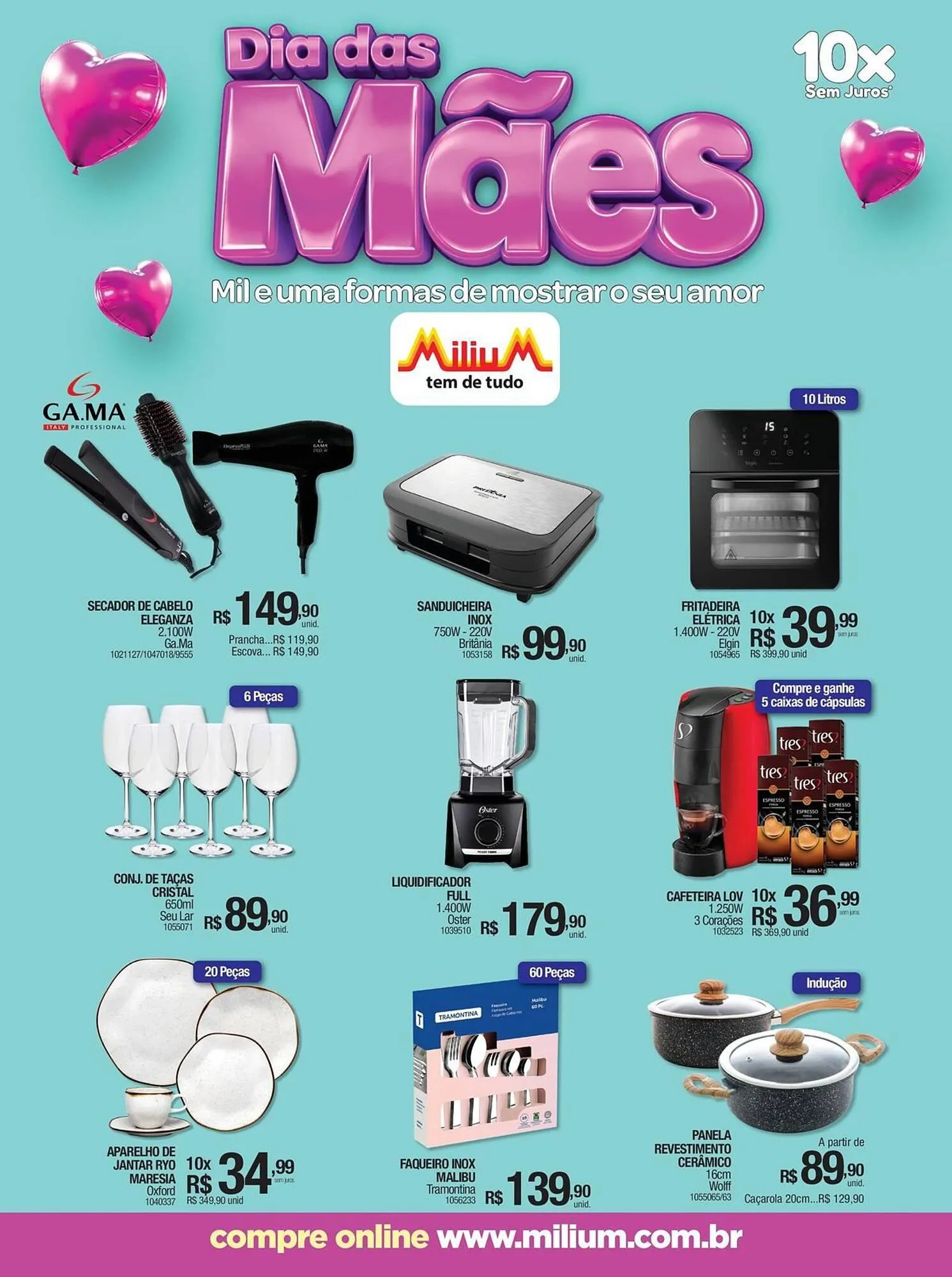 Encarte de Catálogo Milium 24 de abril até 10 de maio 2026 - Pagina 1