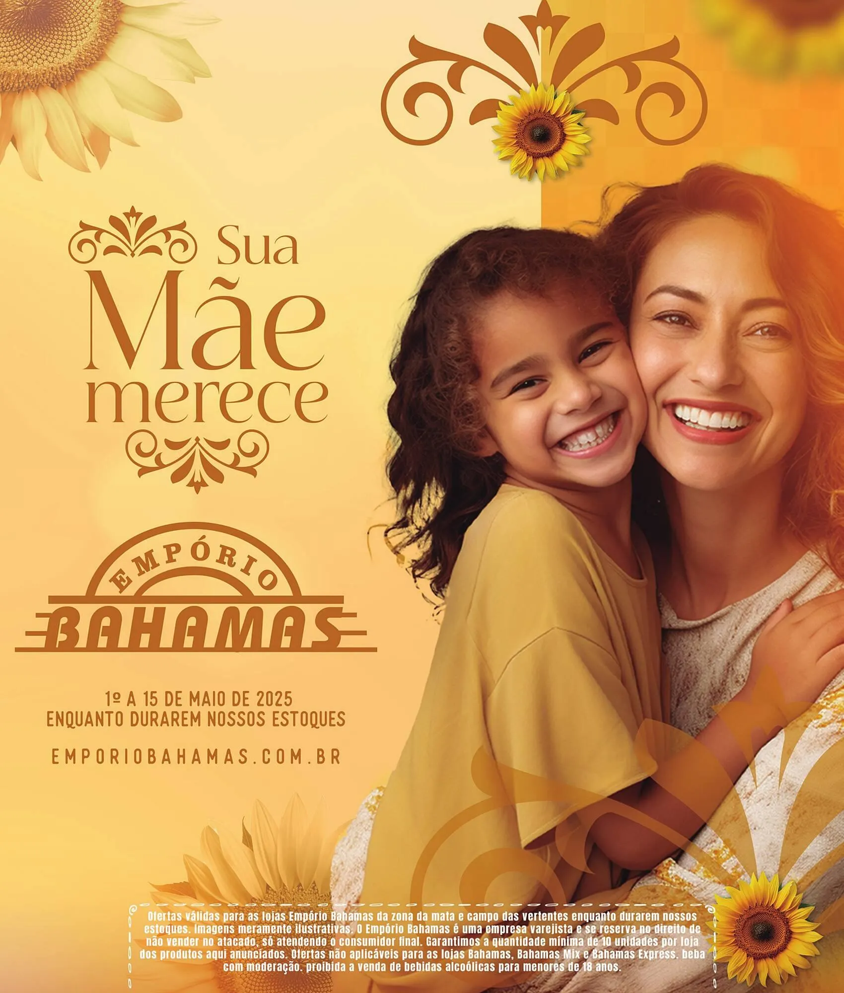 Encarte de Catálogo Empório Bahamas 1 de maio até 15 de maio 2025 - Pagina 1