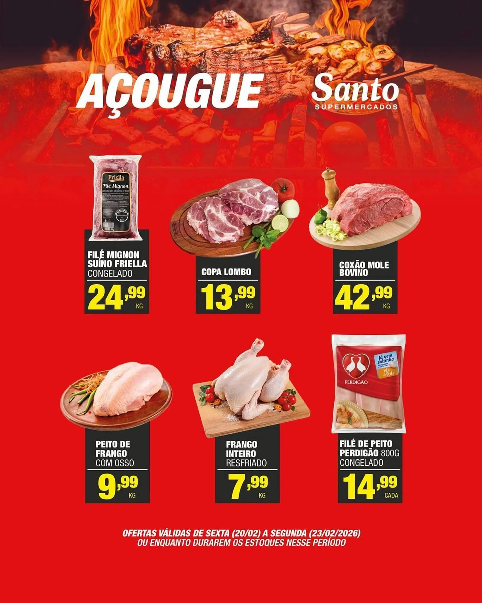 Encarte de Catálogo Santo Supermercados 20 de fevereiro até 22 de fevereiro 2026 - Pagina 6