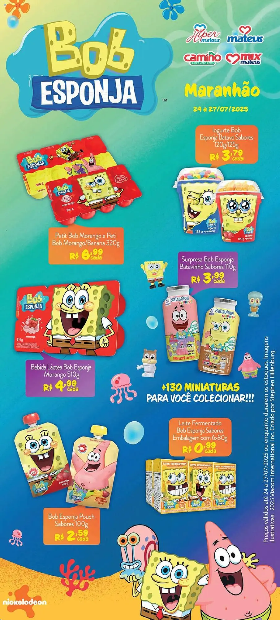 Encarte de Catálogo Supermercados Mateus 24 de julho até 27 de julho 2025 - Pagina 1