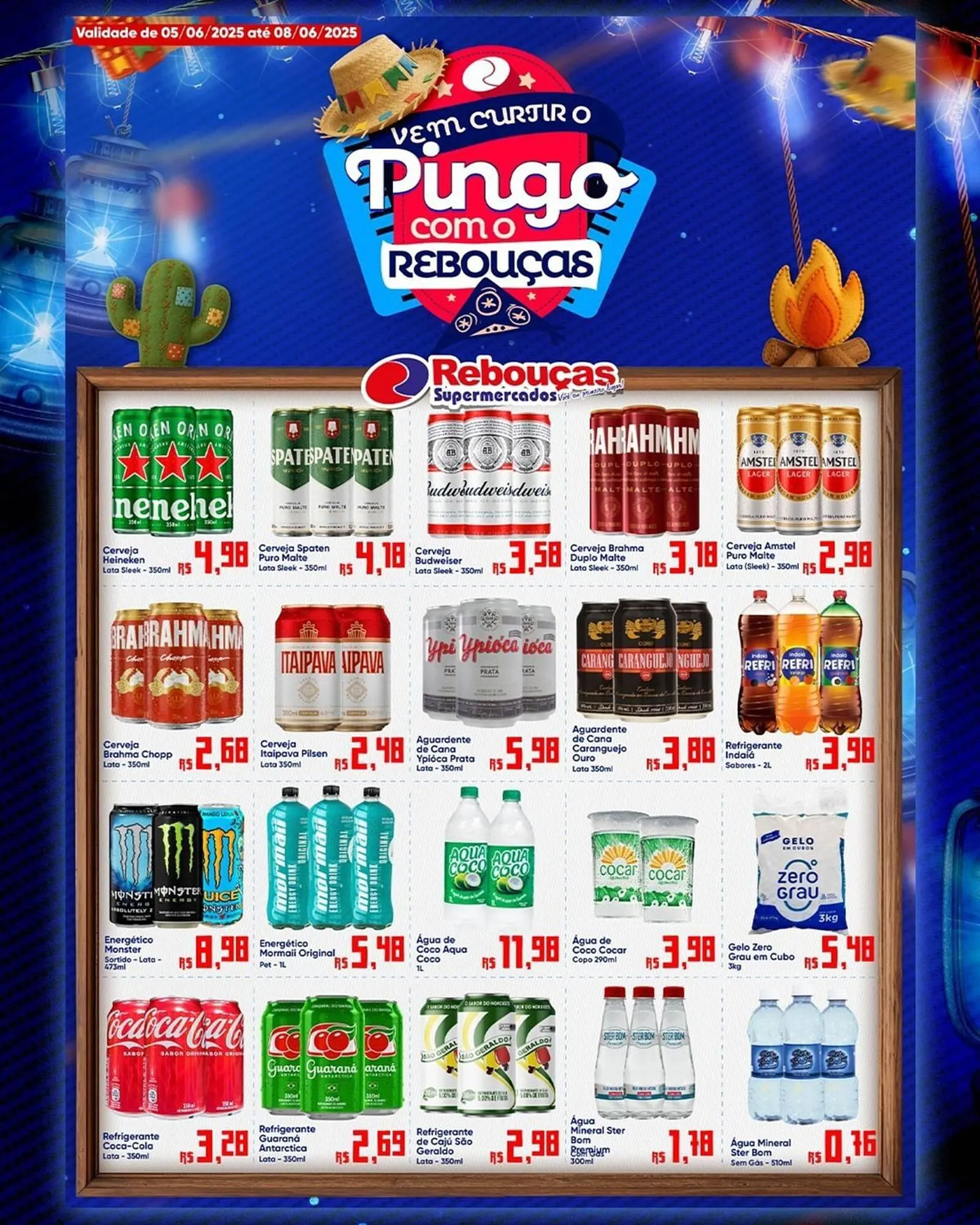 Encarte de Catálogo Rebouças Supermercados 6 de junho até 8 de junho 2025 - Pagina 5
