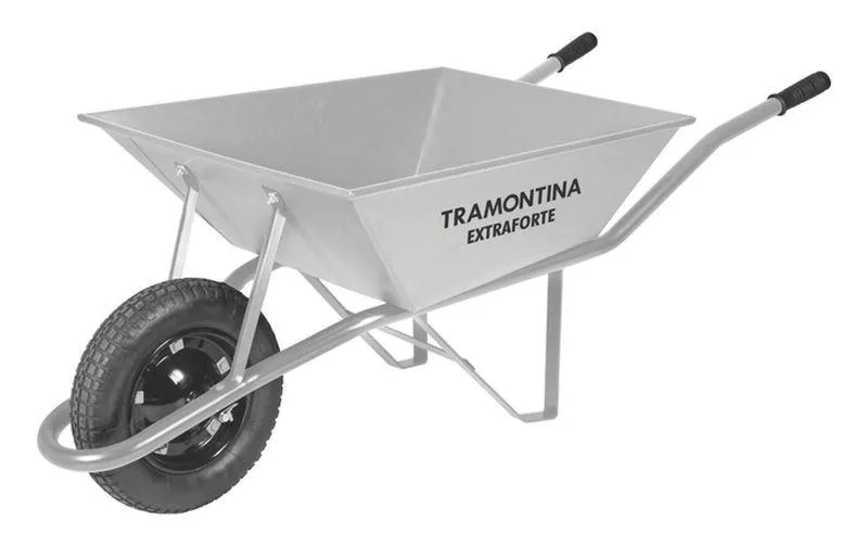 Carrinho de Mão Tramontina Extraforte 65 Litros Suporta até 120Kg