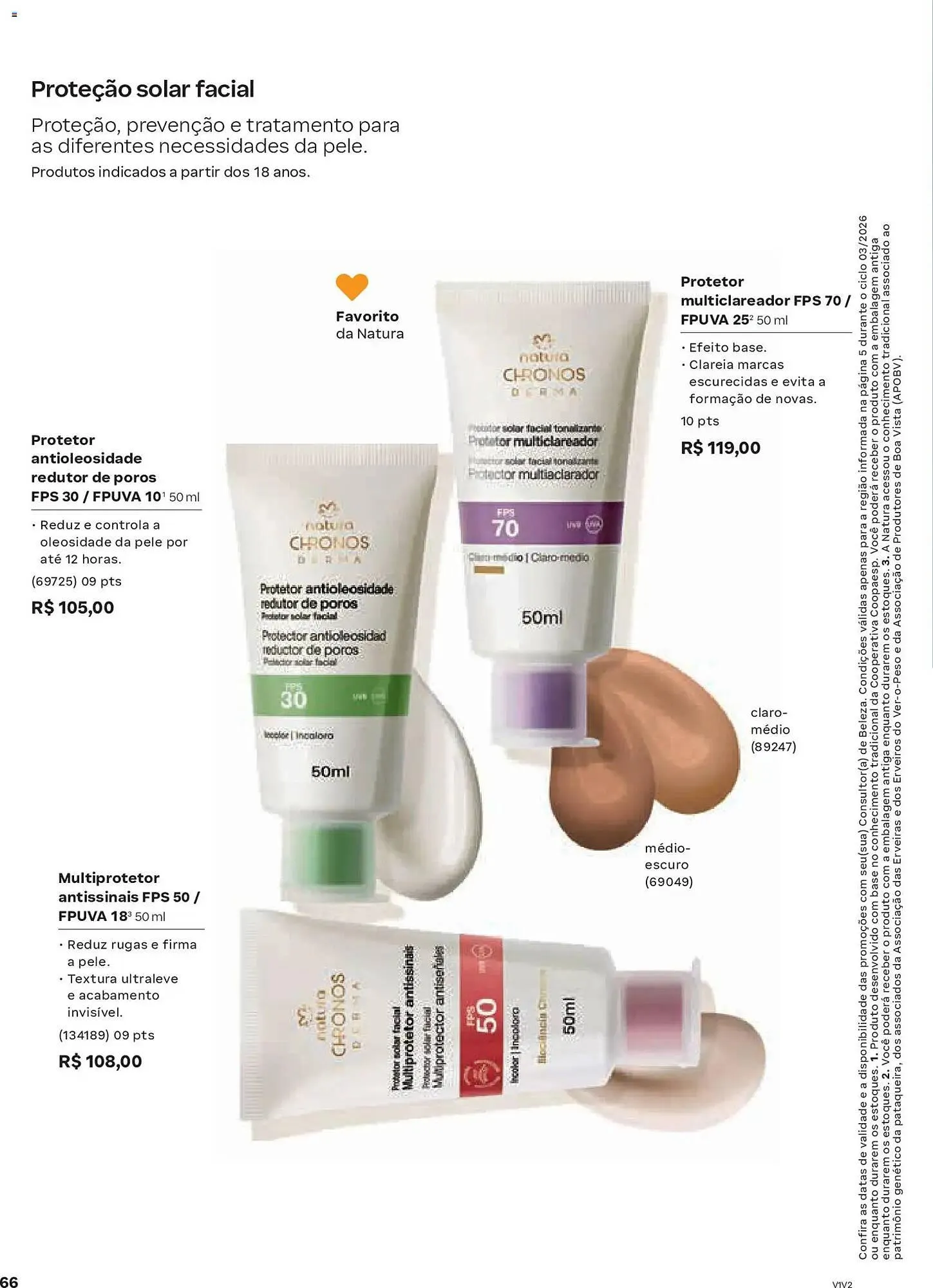 Encarte de Catálogo Natura 4 de fevereiro até 25 de fevereiro 2026 - Pagina 66