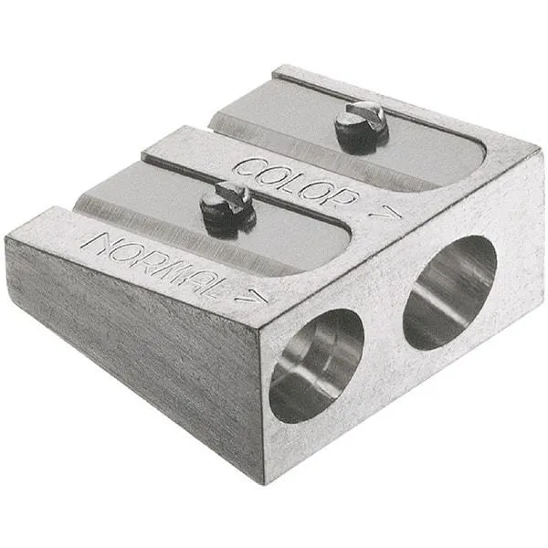 Apontador de metal 2 furos 185710 Faber-castell UN 1 UN