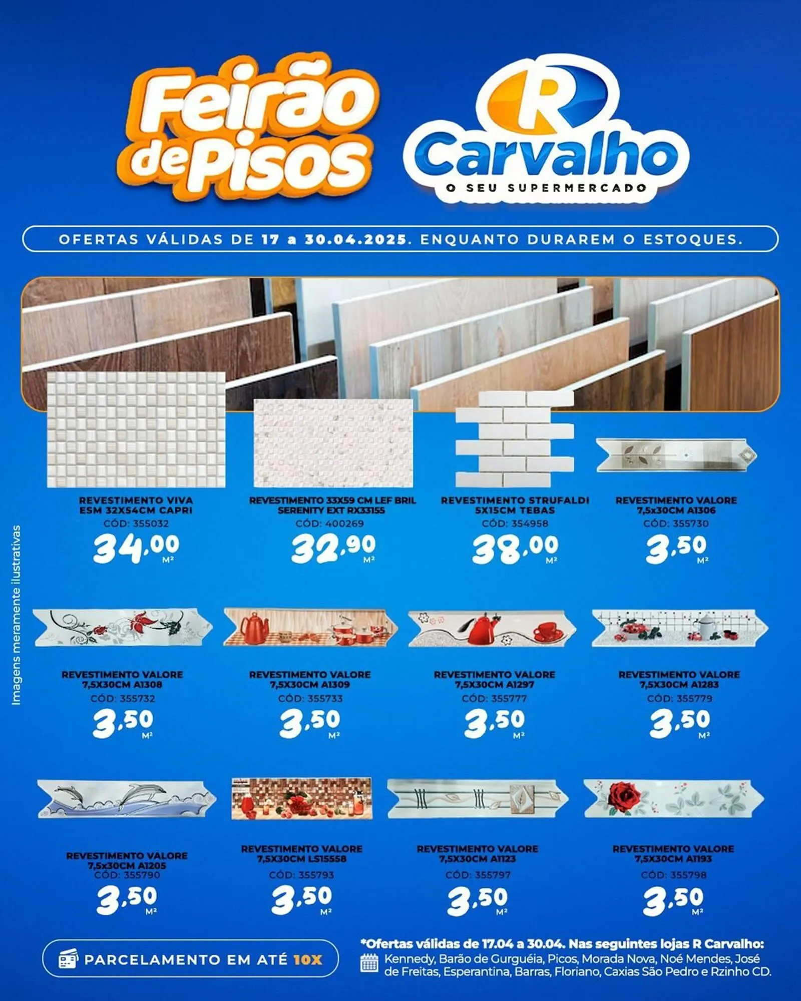 Encarte de Catálogo Carvalho Supermercado 22 de abril até 30 de abril 2025 - Pagina 1
