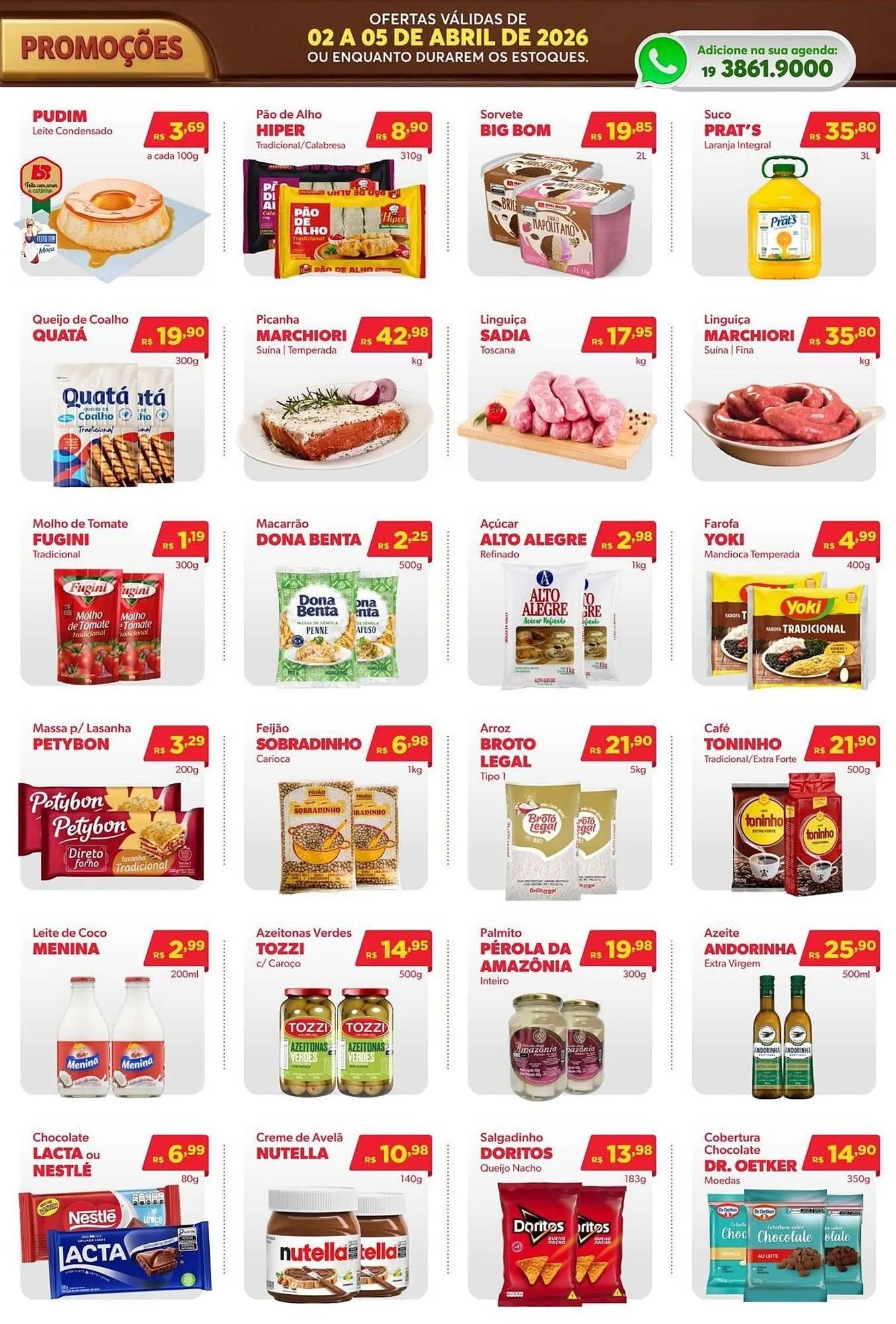 Encarte de Catálogo Big Bom Supermercados 2 de abril até 5 de abril 2026 - Pagina 3