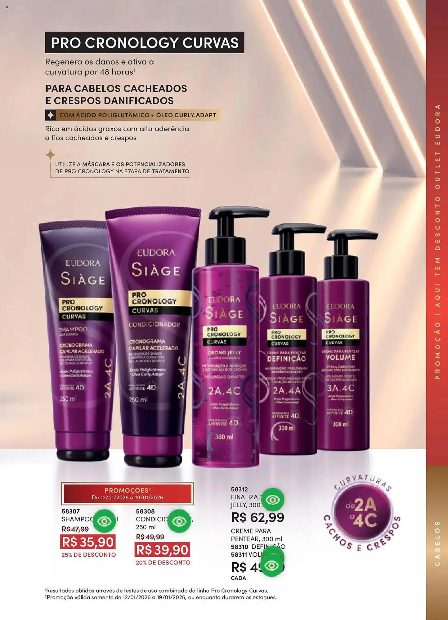 Encarte de Catálogo Eudora 8 de janeiro até 31 de janeiro 2026 - Pagina 32