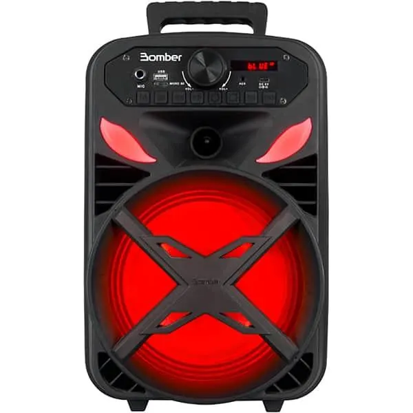Caixa de som bluetooth 300w, Bomber Papão, 300 1.92.048, Bomber - CX 1 UN