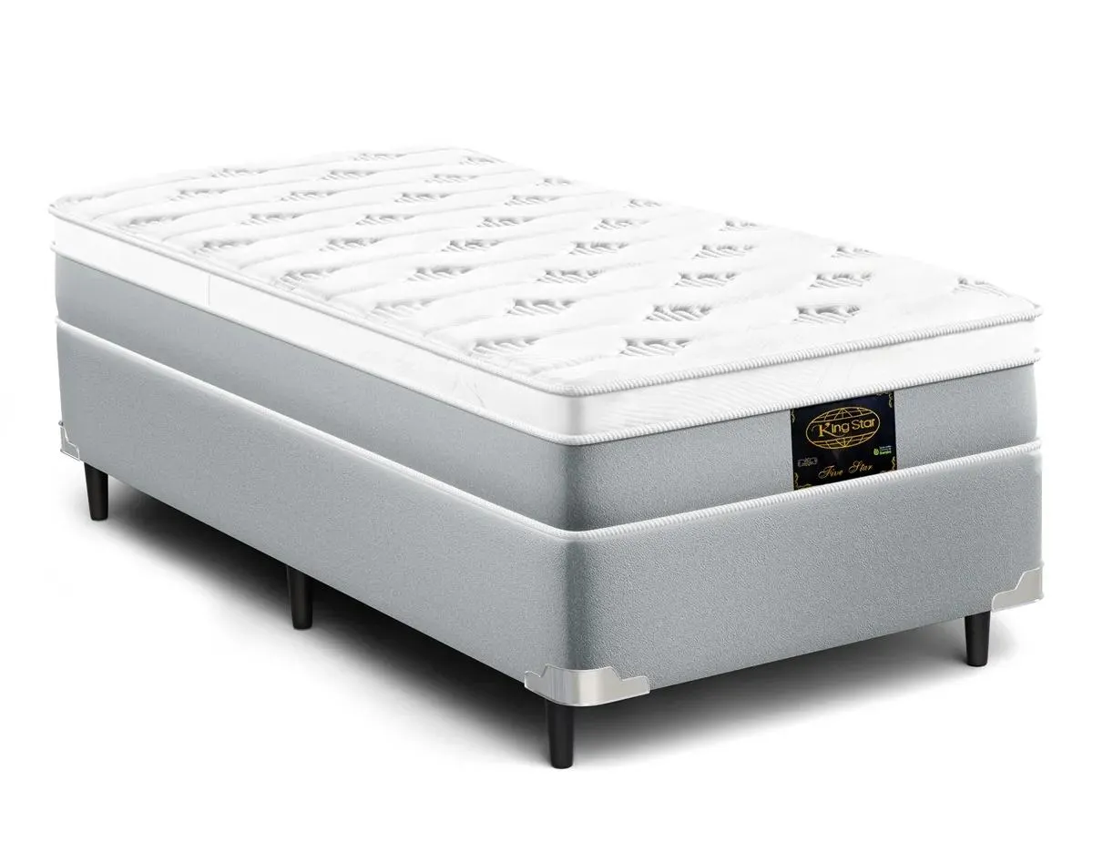 Cama Box + Colchão Five Star