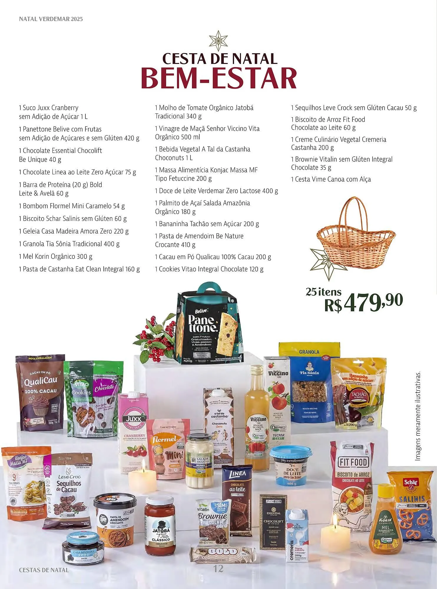 Encarte de Catálogo Verdemar Supermercado 1 de dezembro até 25 de dezembro 2025 - Pagina 12