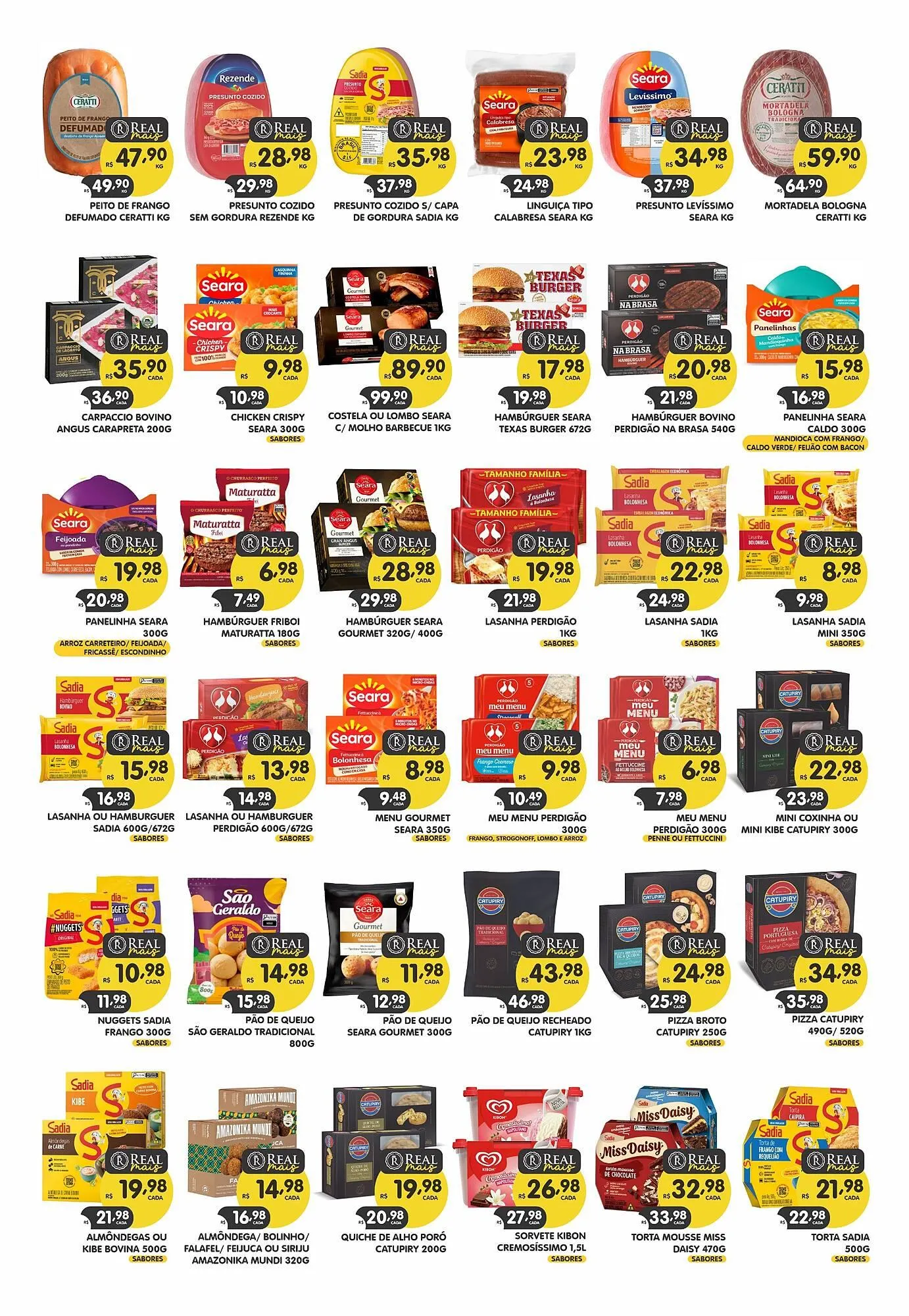 Encarte de Catálogo Supermercados Real 1 de agosto até 21 de agosto 2025 - Pagina 3