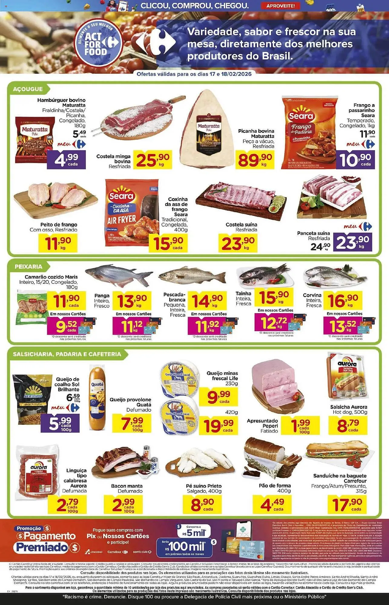 Encarte de Folheto Carrefour 17 de fevereiro até 18 de fevereiro 2026 - Pagina 2