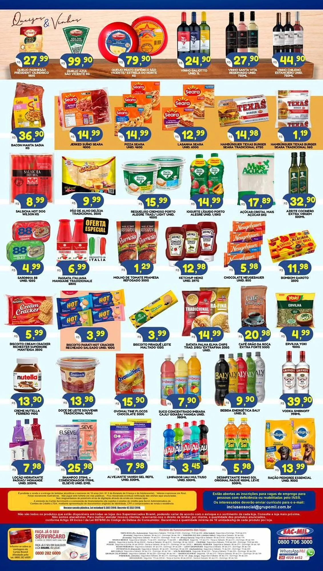 Encarte de Catálogo Bramil Supermercados 11 de julho até 13 de julho 2025 - Pagina 2