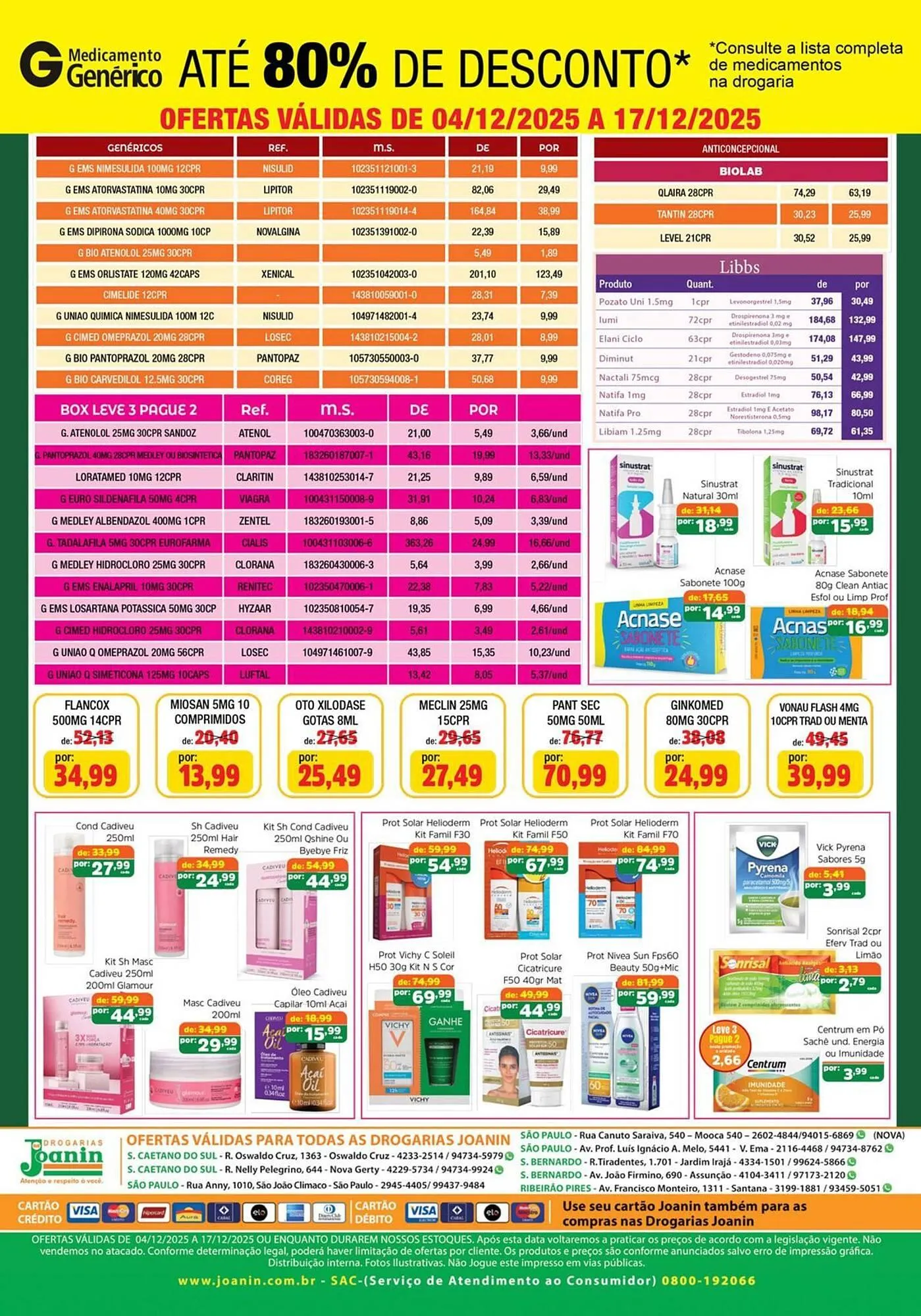 Encarte de Catálogo Supermercados Joanin 17 de dezembro até 24 de dezembro 2025 - Pagina 6