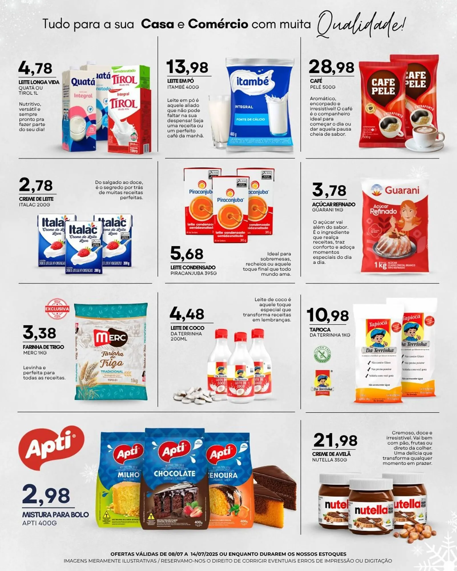 Encarte de Catálogo Mercadão Atacadista 8 de julho até 14 de julho 2025 - Pagina 8