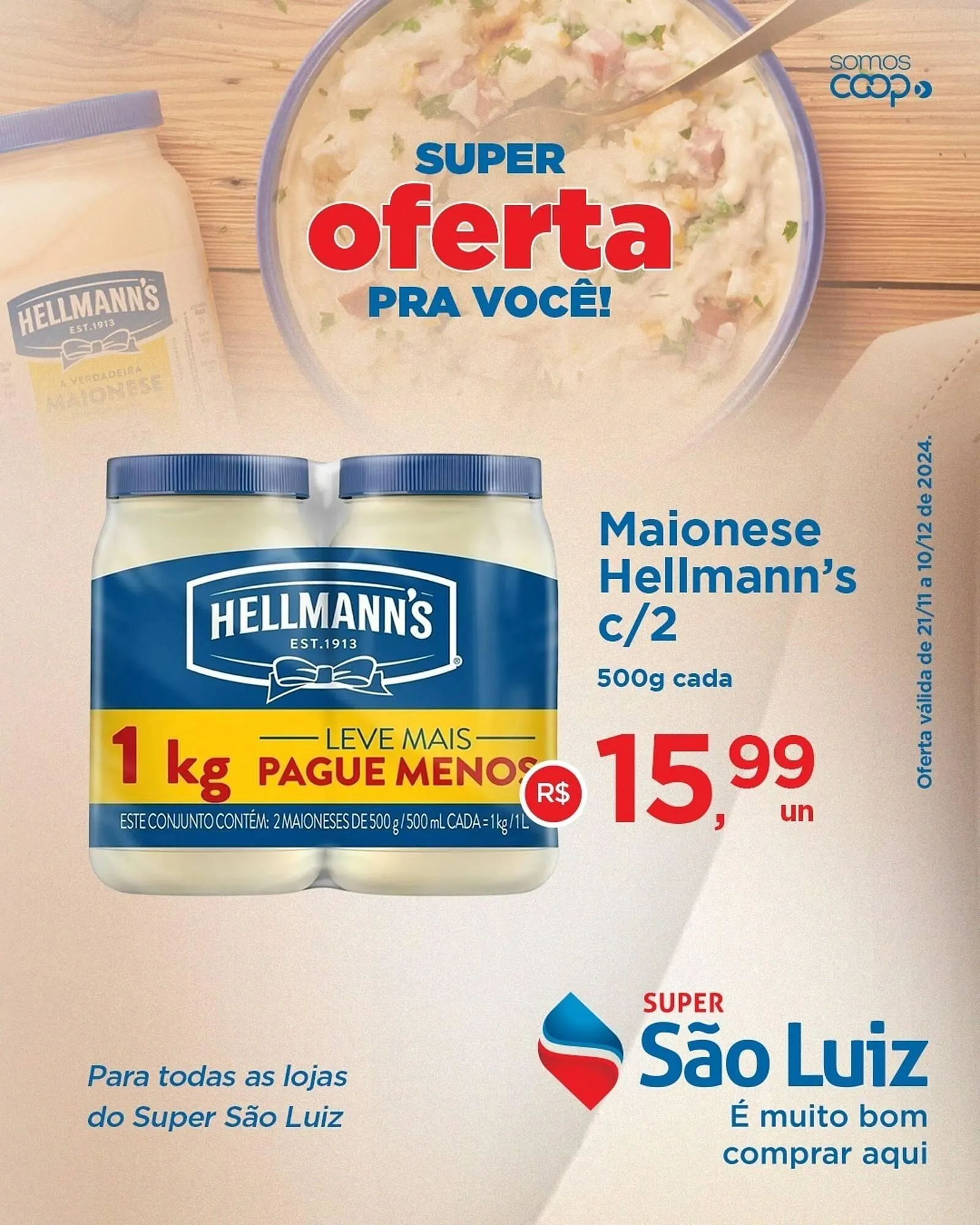 Encarte de Catálogo Super São Luiz 21 de novembro até 7 de dezembro 2024 - Pagina 1