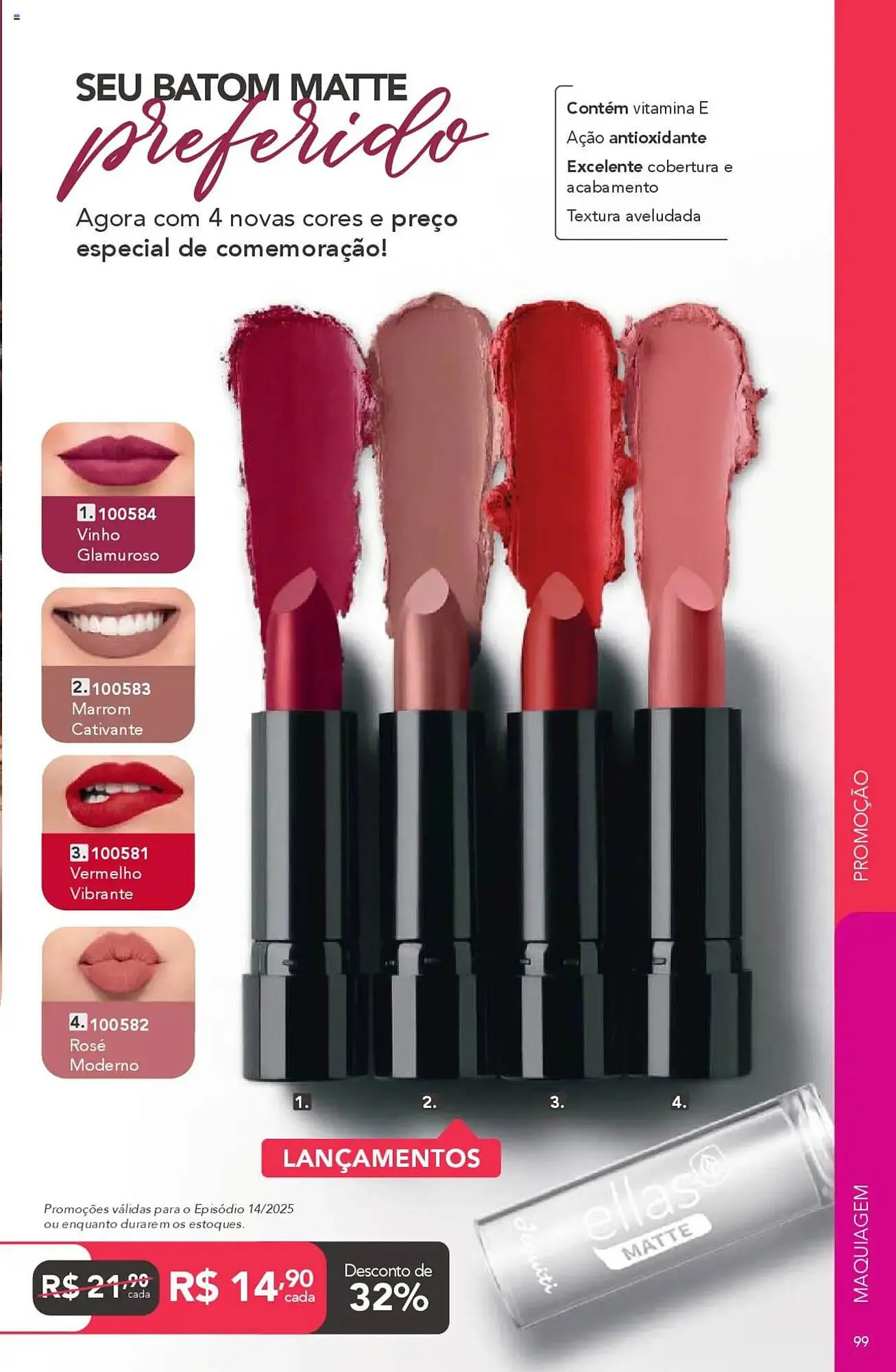 Encarte de Catálogo Jequiti 3 de outubro até 30 de outubro 2025 - Pagina 99