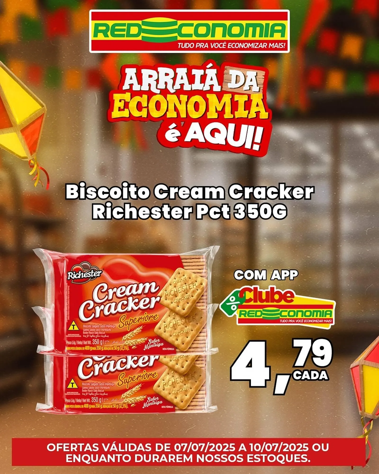 Encarte de Catálogo Rede Economia 7 de julho até 10 de julho 2025 - Pagina 1