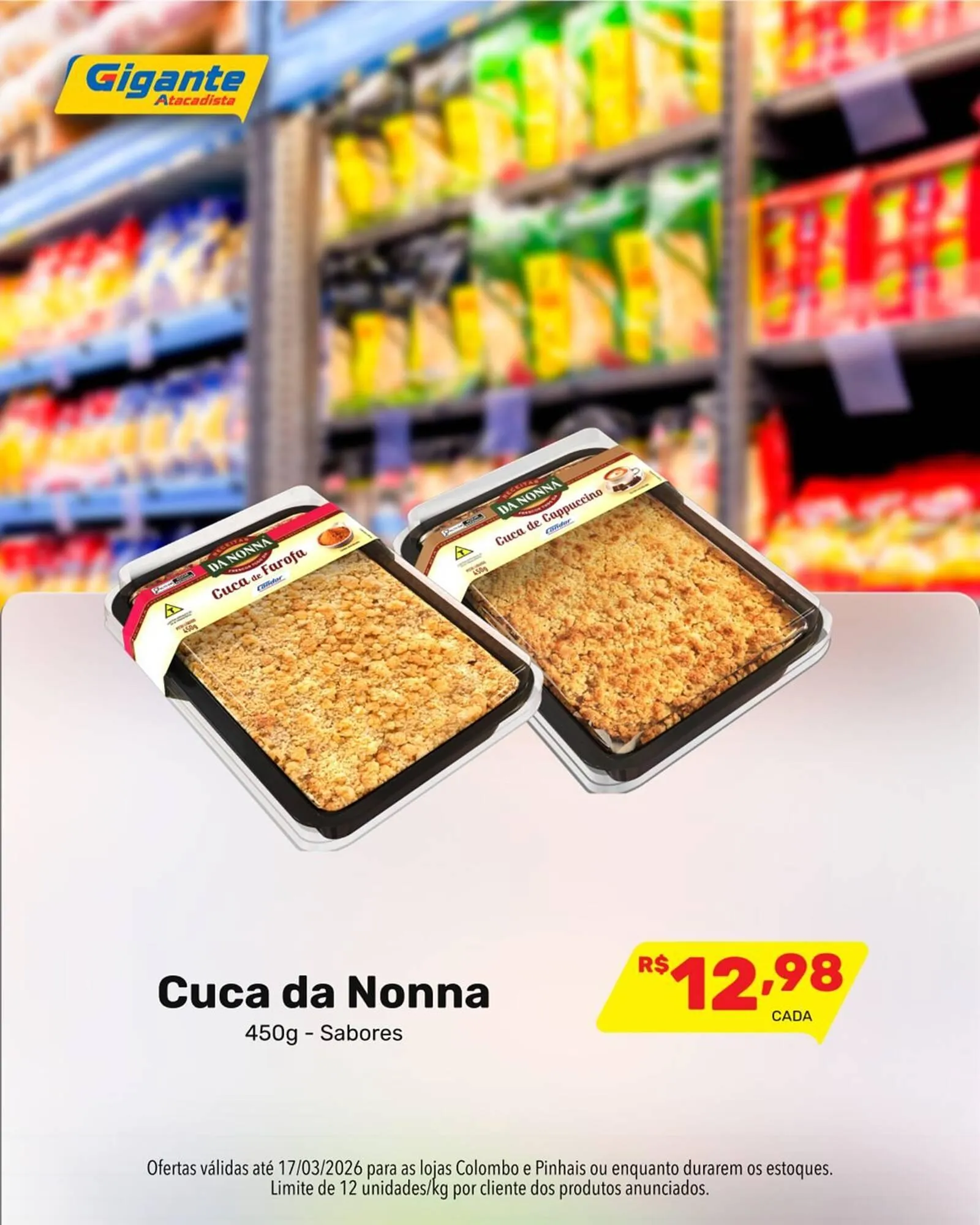 Encarte de Encarte Gigante Atacadista 13 de março até 17 de março 2026 - Pagina 2