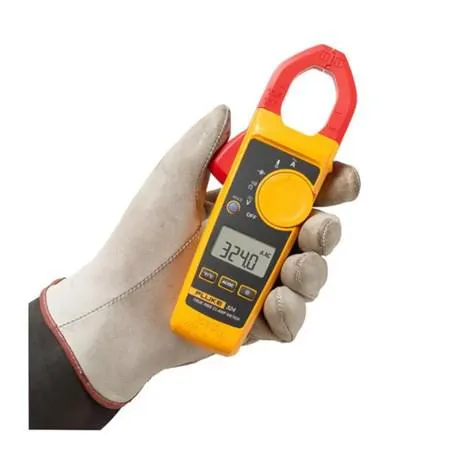 Alicate Amperímetro Digital 400A AC CAT III TRUE RMS 324 FLUKE